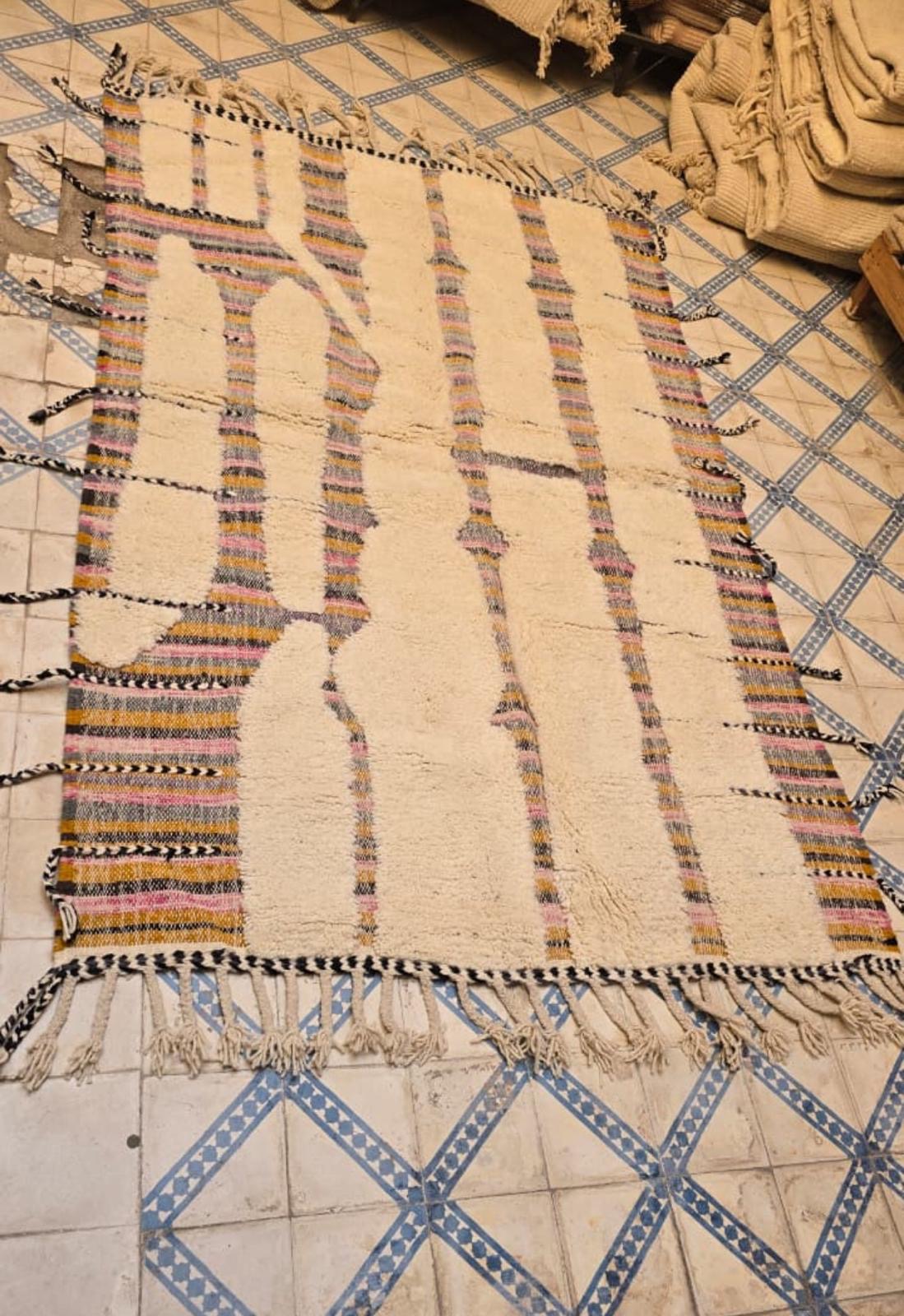 Modern Beni Ouarain Rug Zanafi 250 x 150 arrives 4 dec - Moroccan Beni Ouarain rug