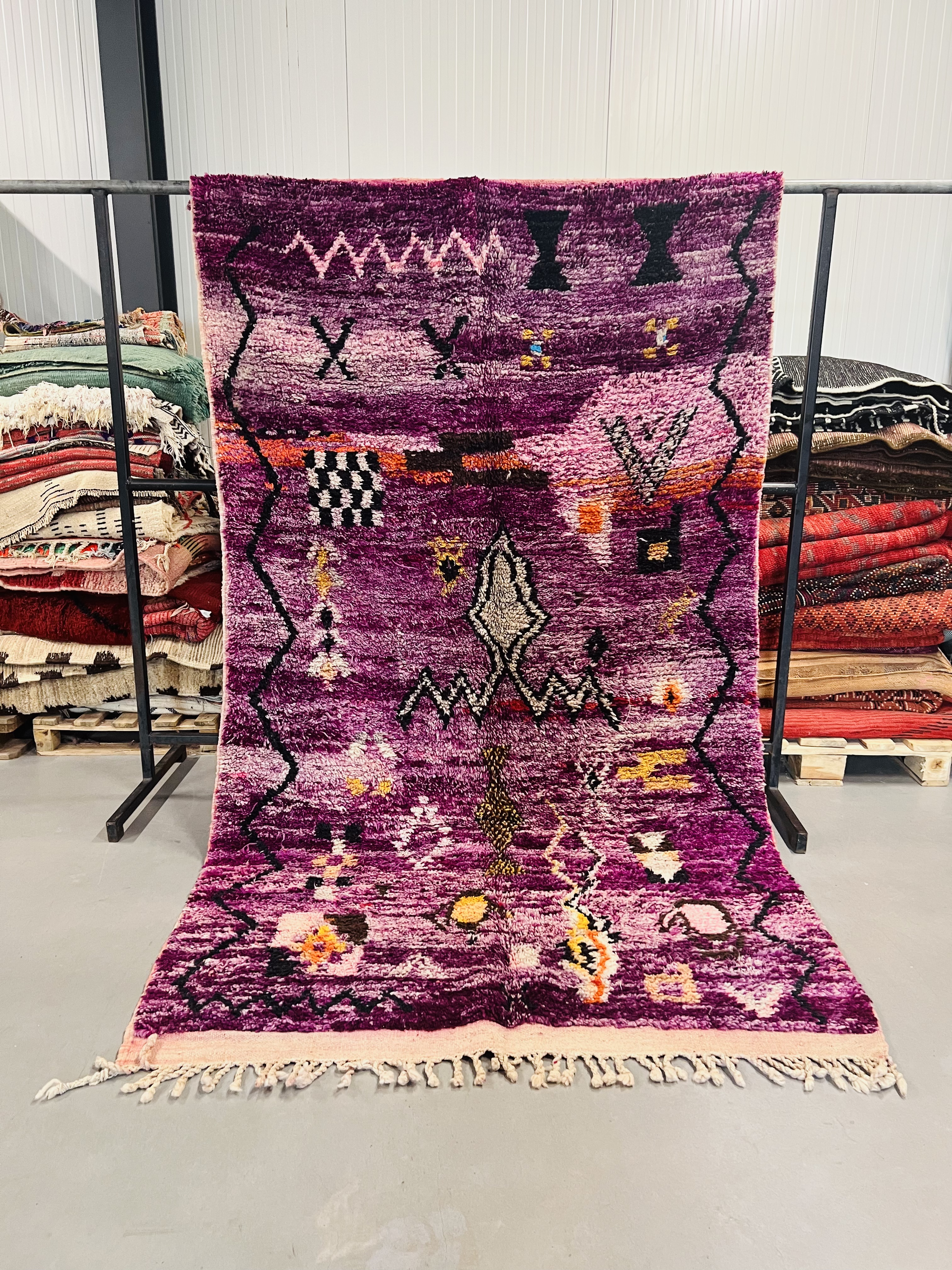 Boujaad Rug 260 x 148 - Moroccan Beni Ouarain rug