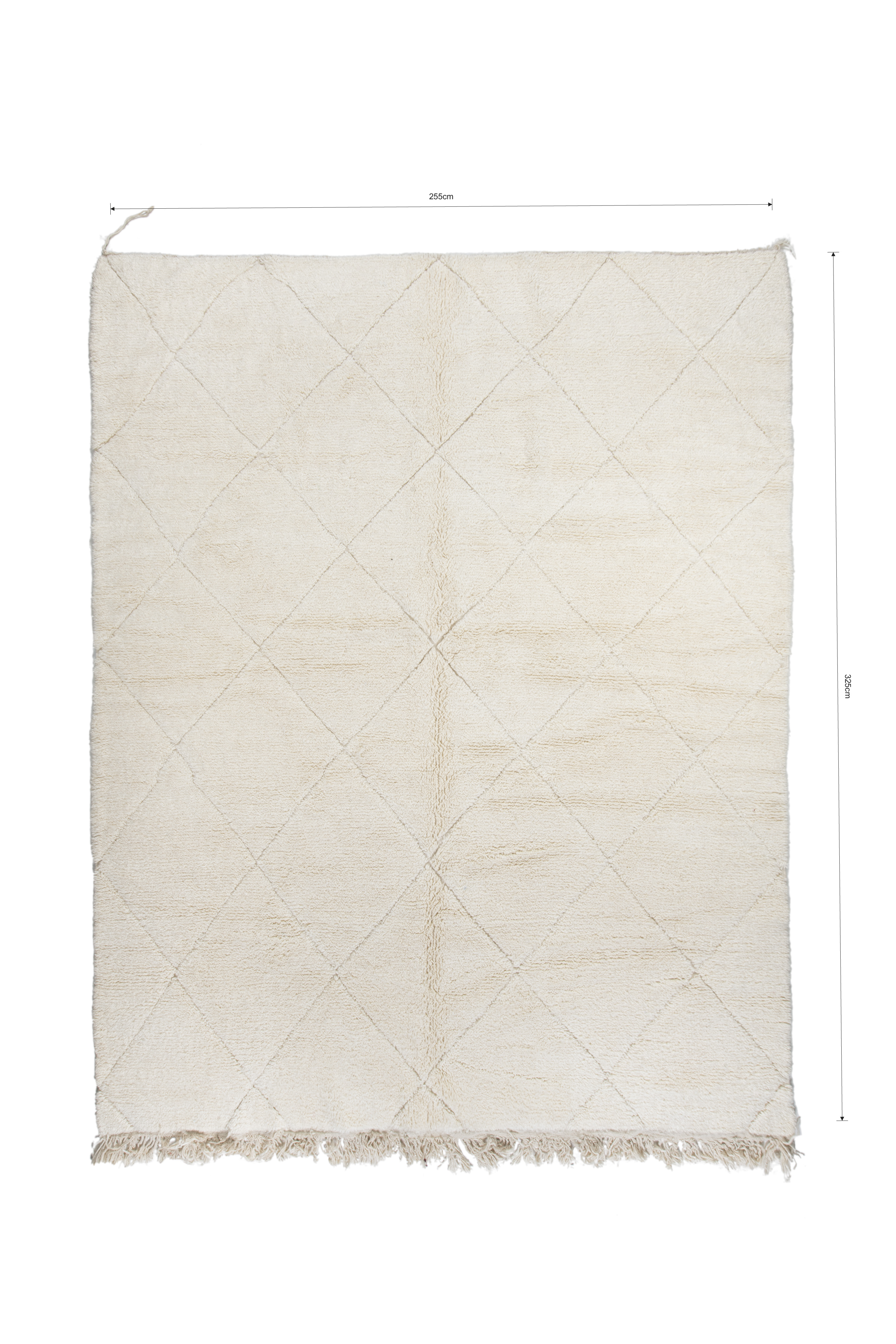 Modern Beni Ouarain 19 Customized - Moroccan Beni Ouarain rug