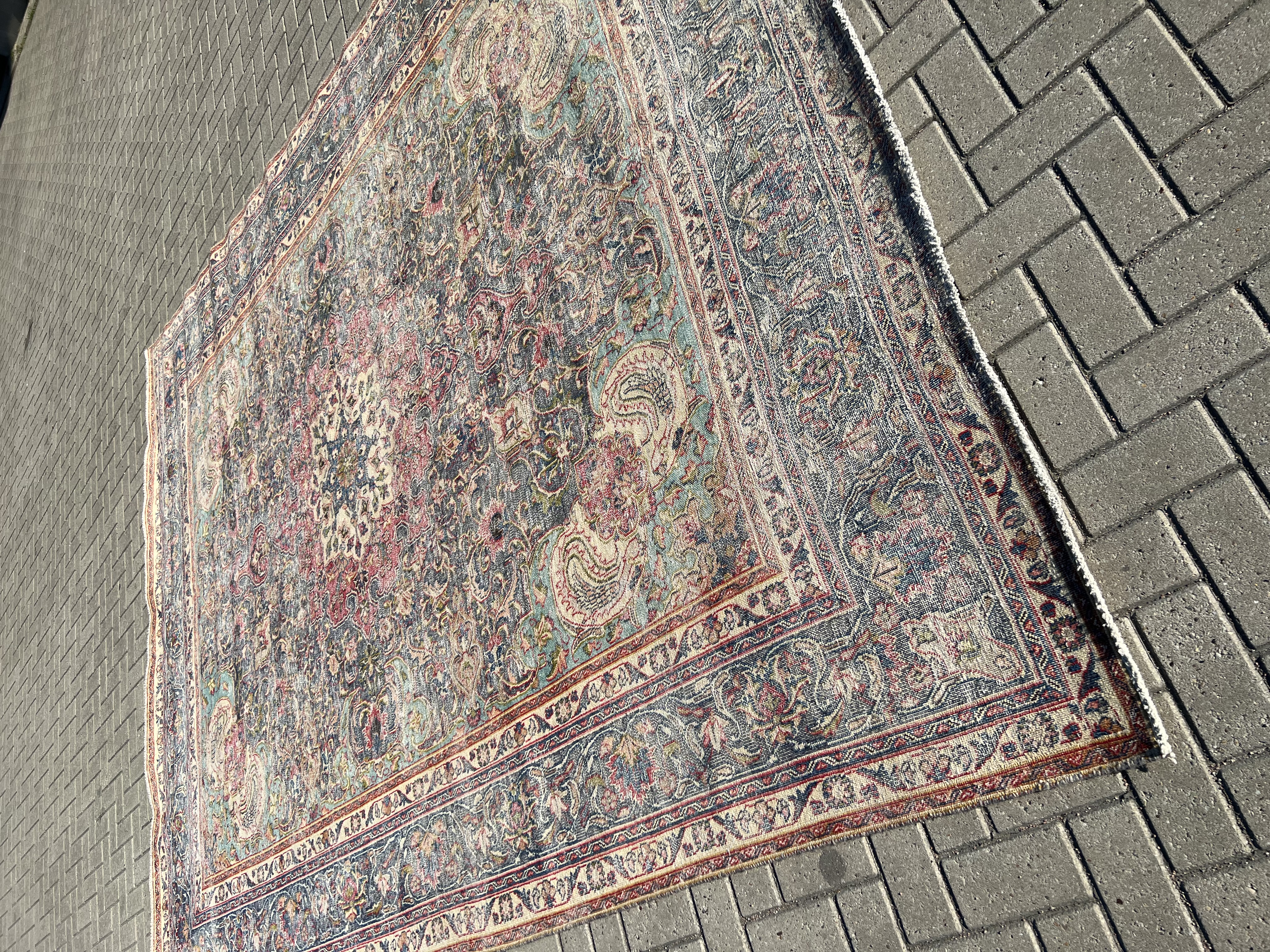 Kerman Rug 378 x 294 - Moroccan Beni Ouarain rug