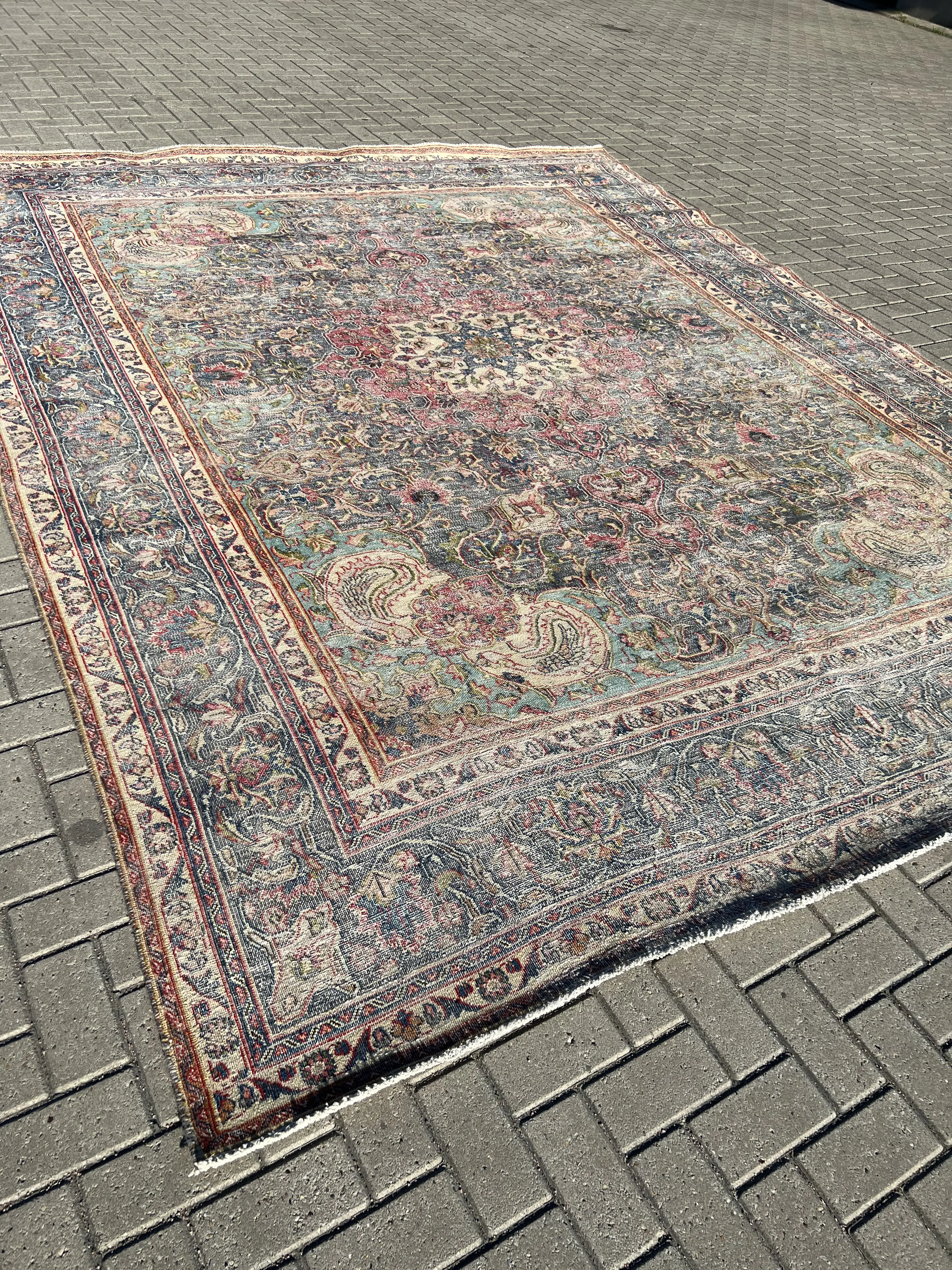 Kerman Rug 378 x 294 - Moroccan Beni Ouarain rug