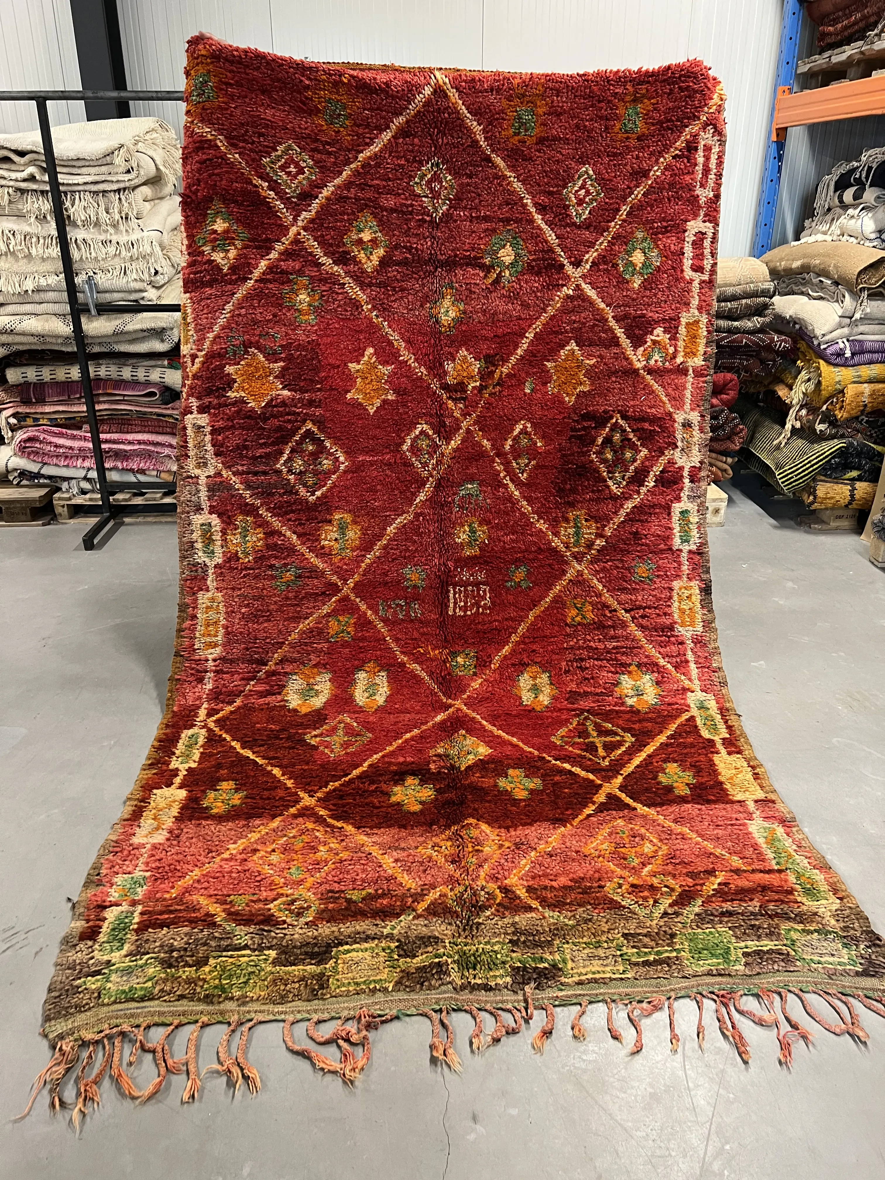 Beni Mguild Rug 1969 - Moroccan Beni Ouarain rug