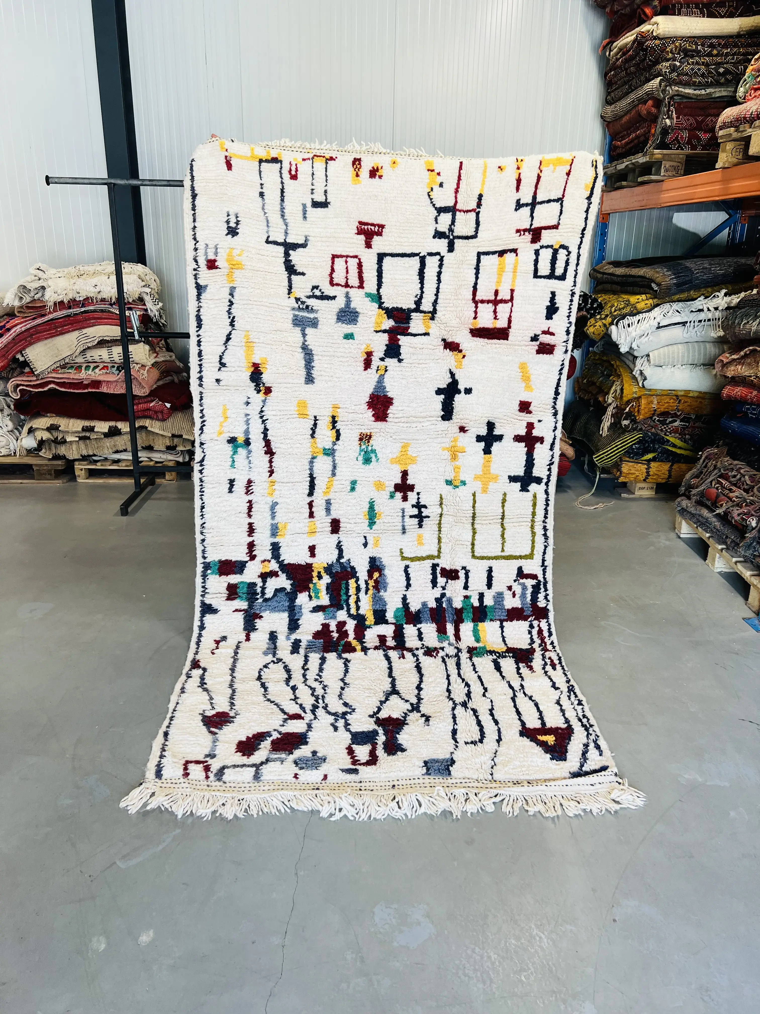 Azilal Rug 264 x 137 - Moroccan Beni Ouarain rug
