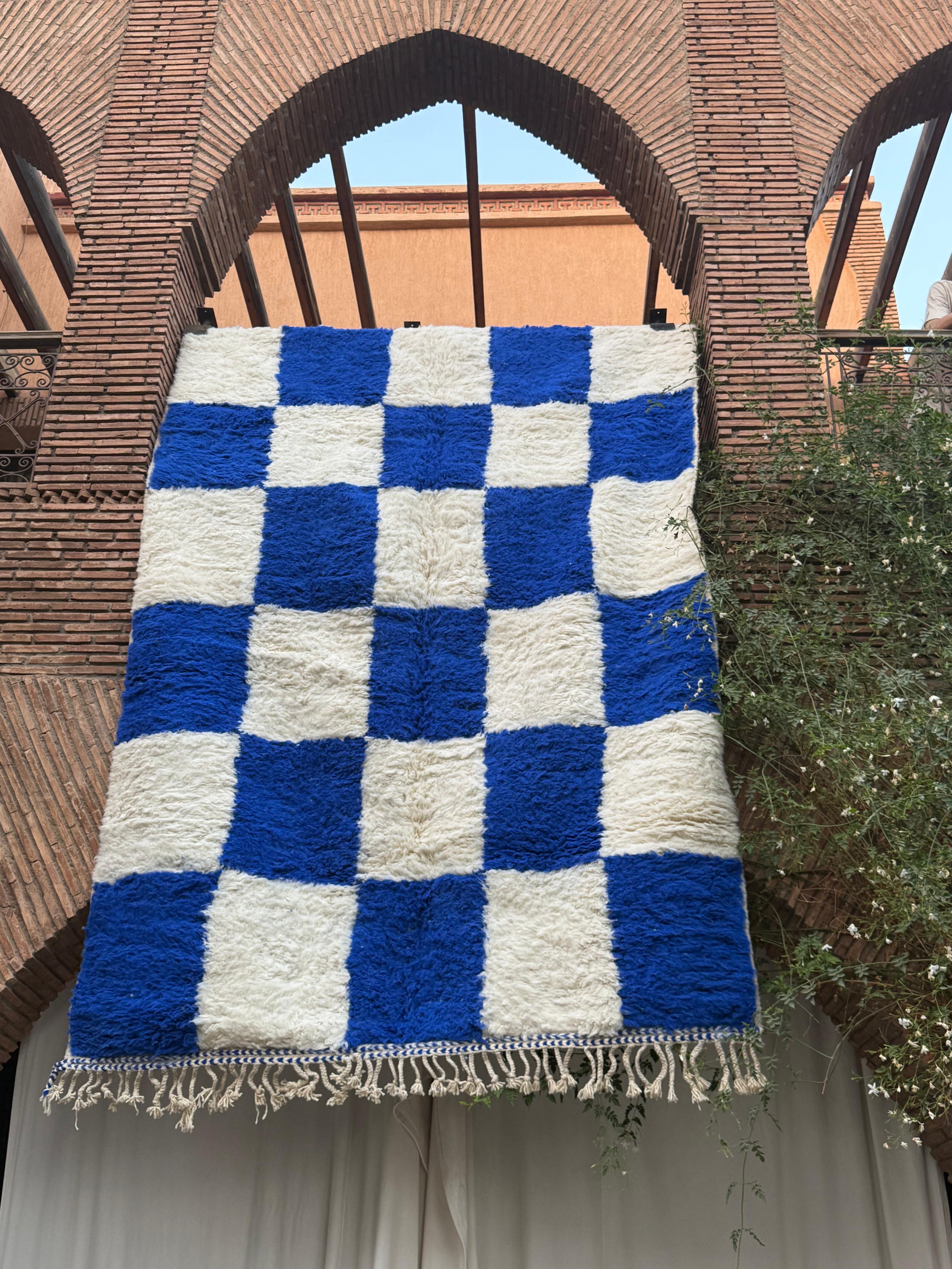 Modern Beni Ouarain Rug 300 x 201 - Moroccan Beni Ouarain rug