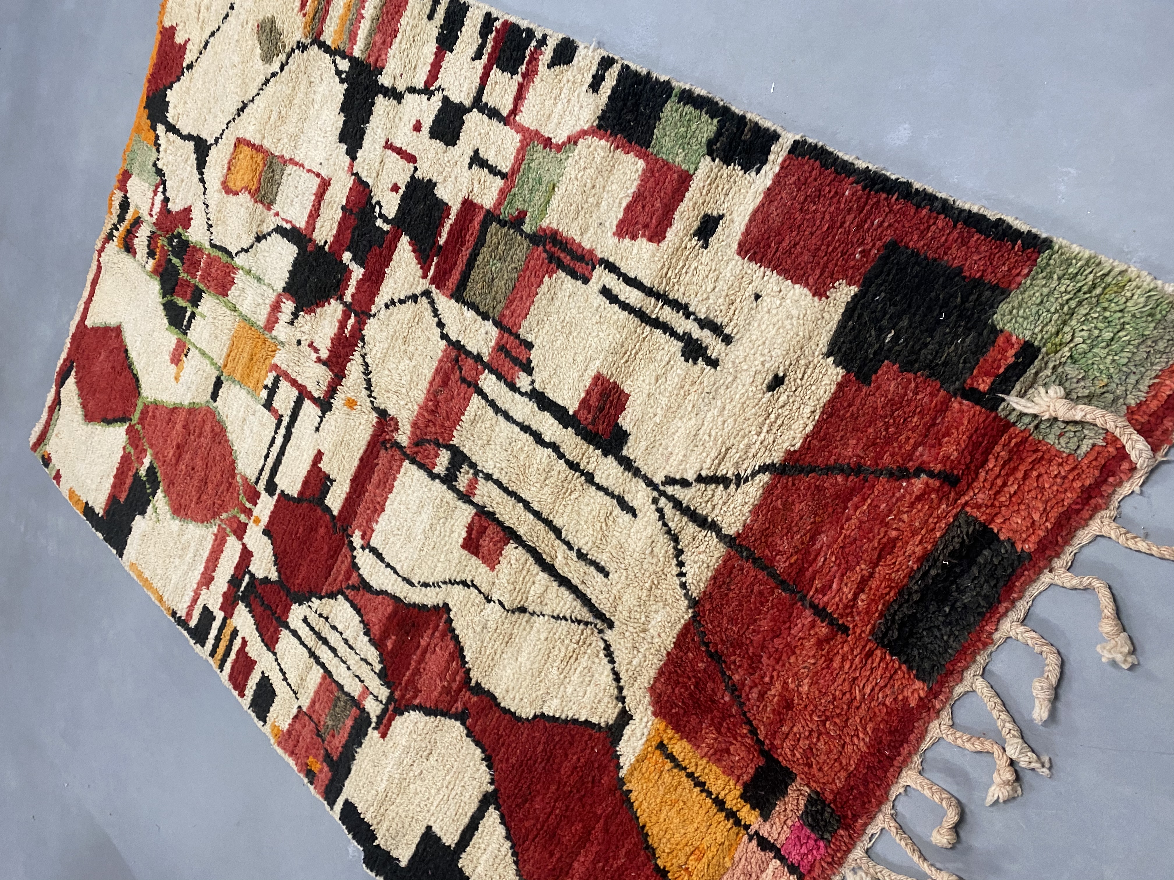 Boujaad Rug 254 x 173 - Moroccan Beni Ouarain rug