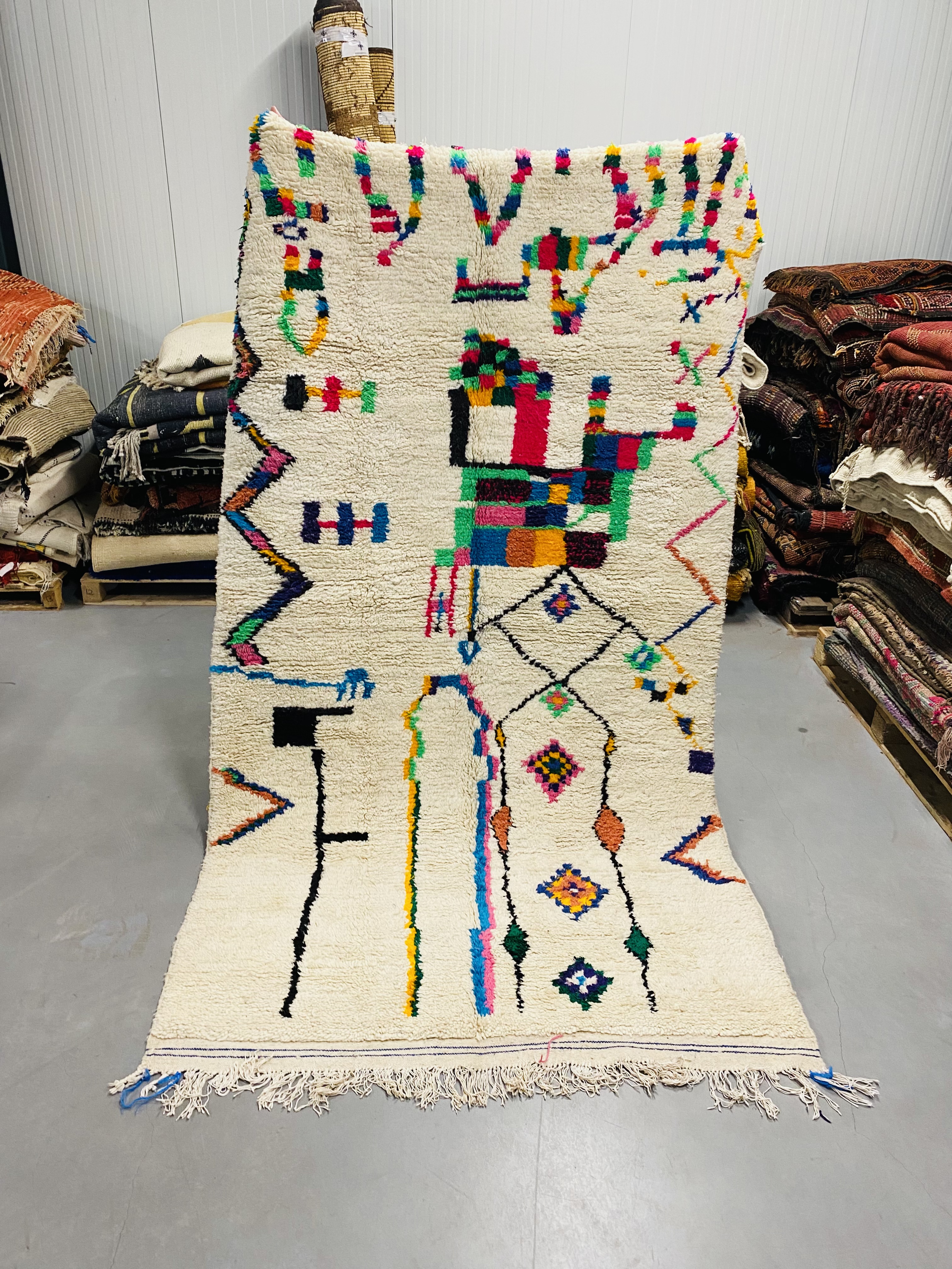 Azilal Rug 262 x 145 - Moroccan Beni Ouarain rug