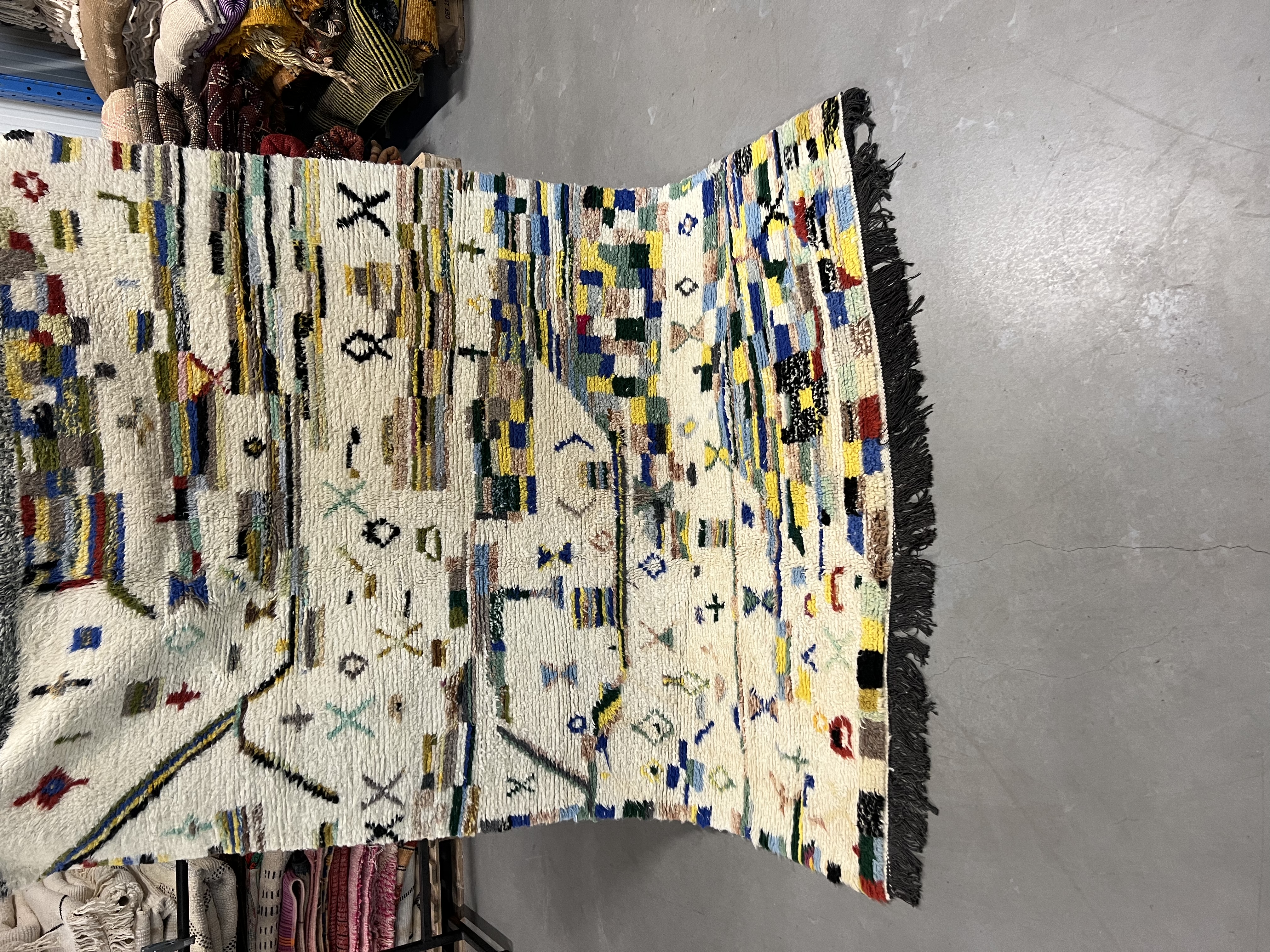 Azilal Rug 211 x 152 - Moroccan Beni Ouarain rug