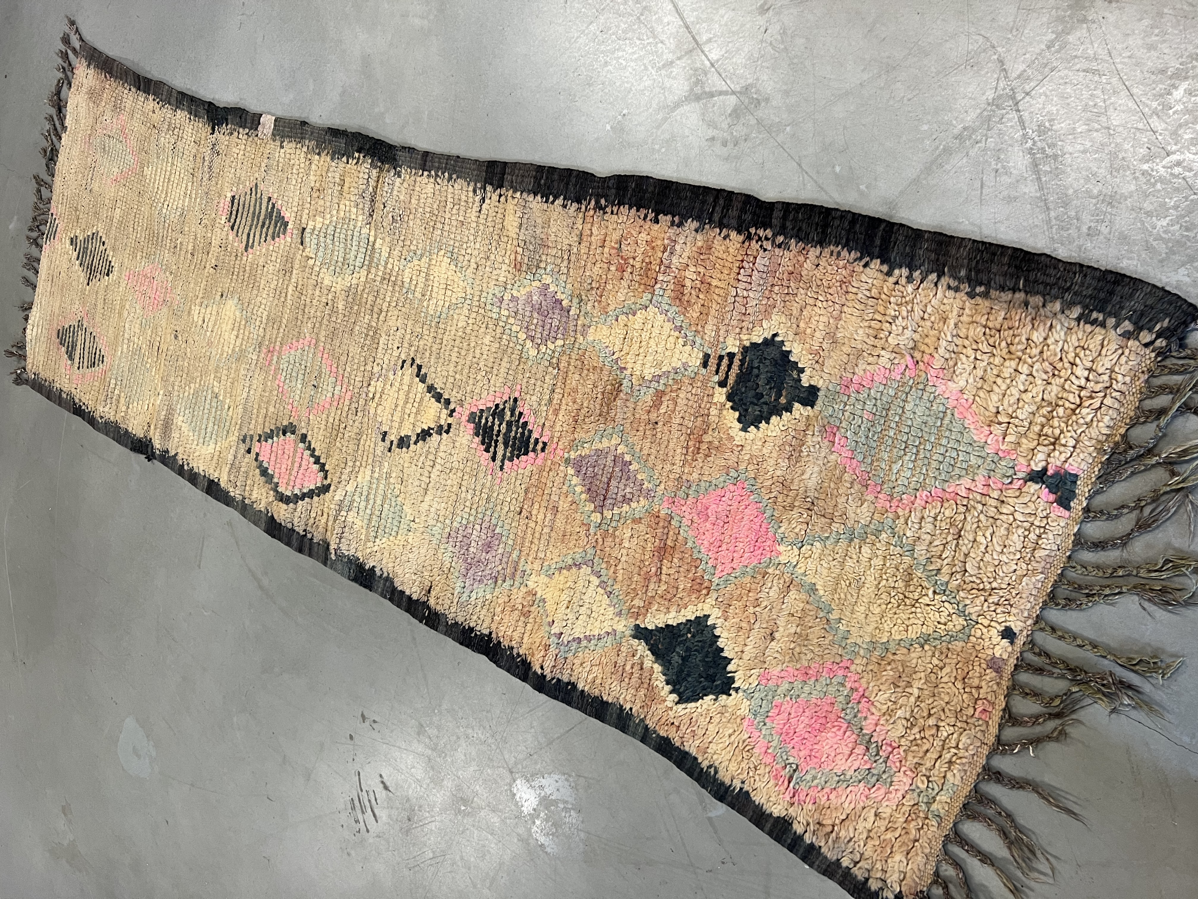 Boujaad Runner 240 x 80 - Moroccan Beni Ouarain rug