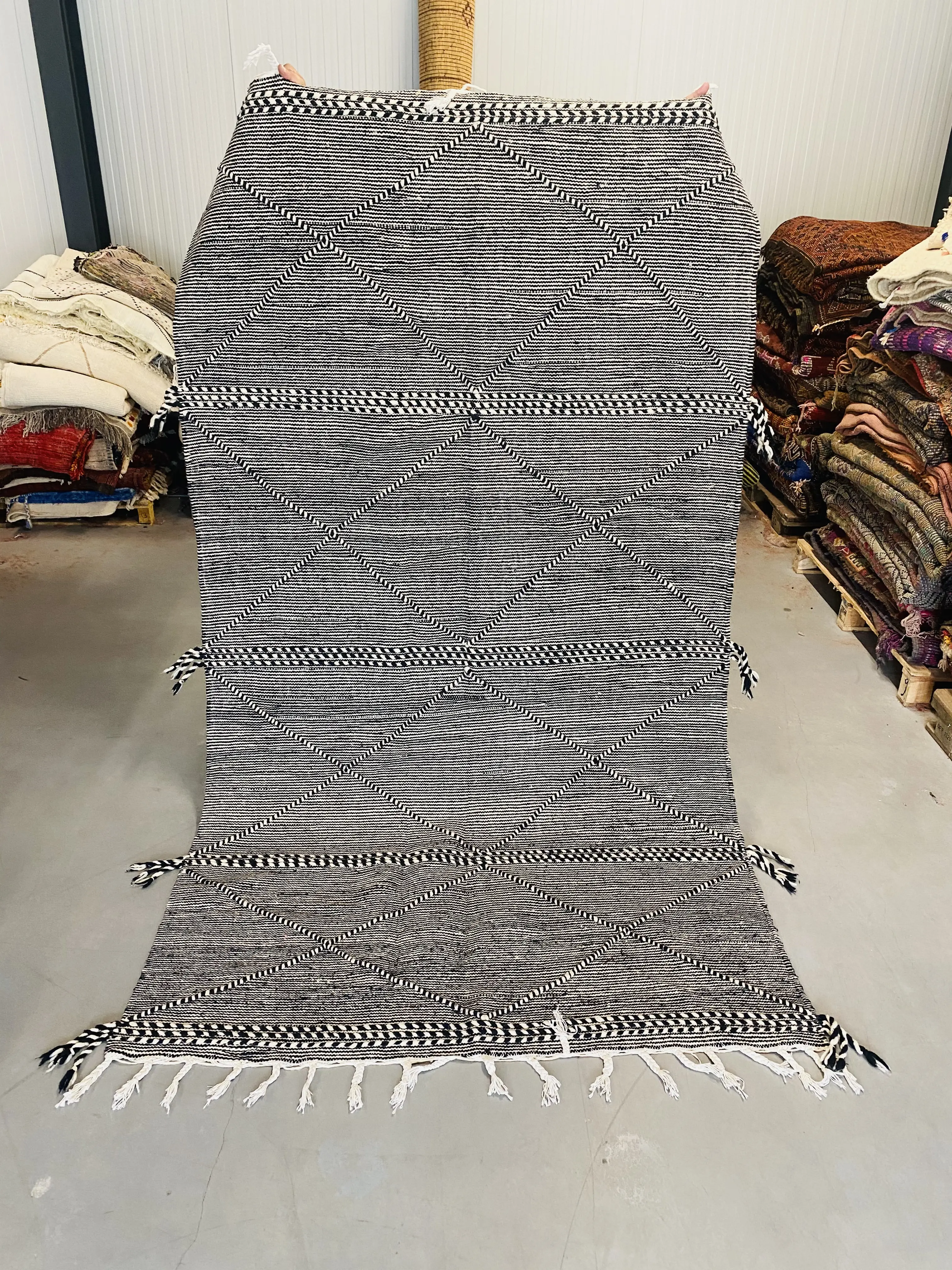 Zanafi Kilim 266 x 155 - Moroccan Beni Ouarain rug