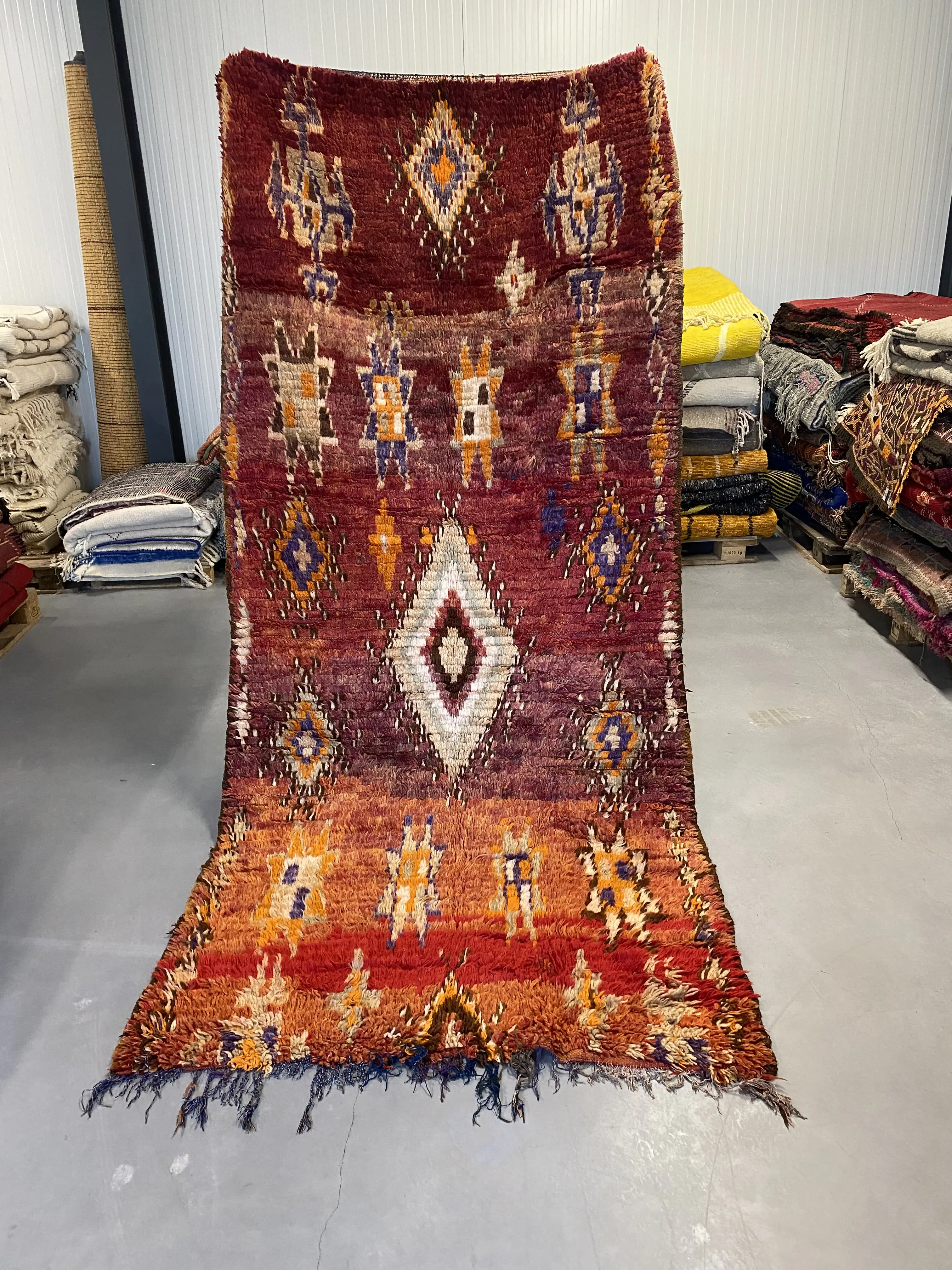 Boujaad Rug 286 x 135 - Moroccan Beni Ouarain rug