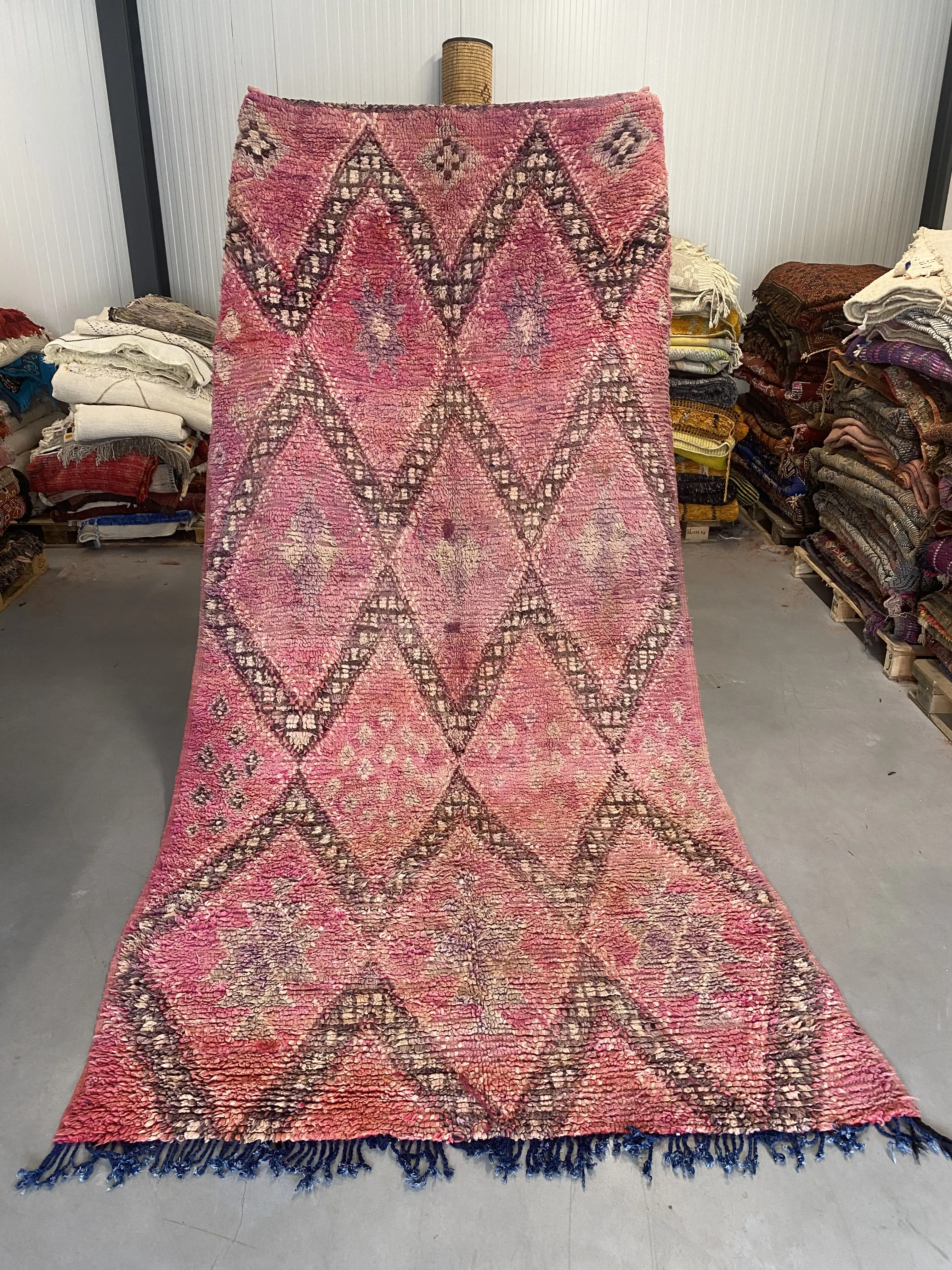 Boujaad Rug 340 x 165 - Moroccan Beni Ouarain rug