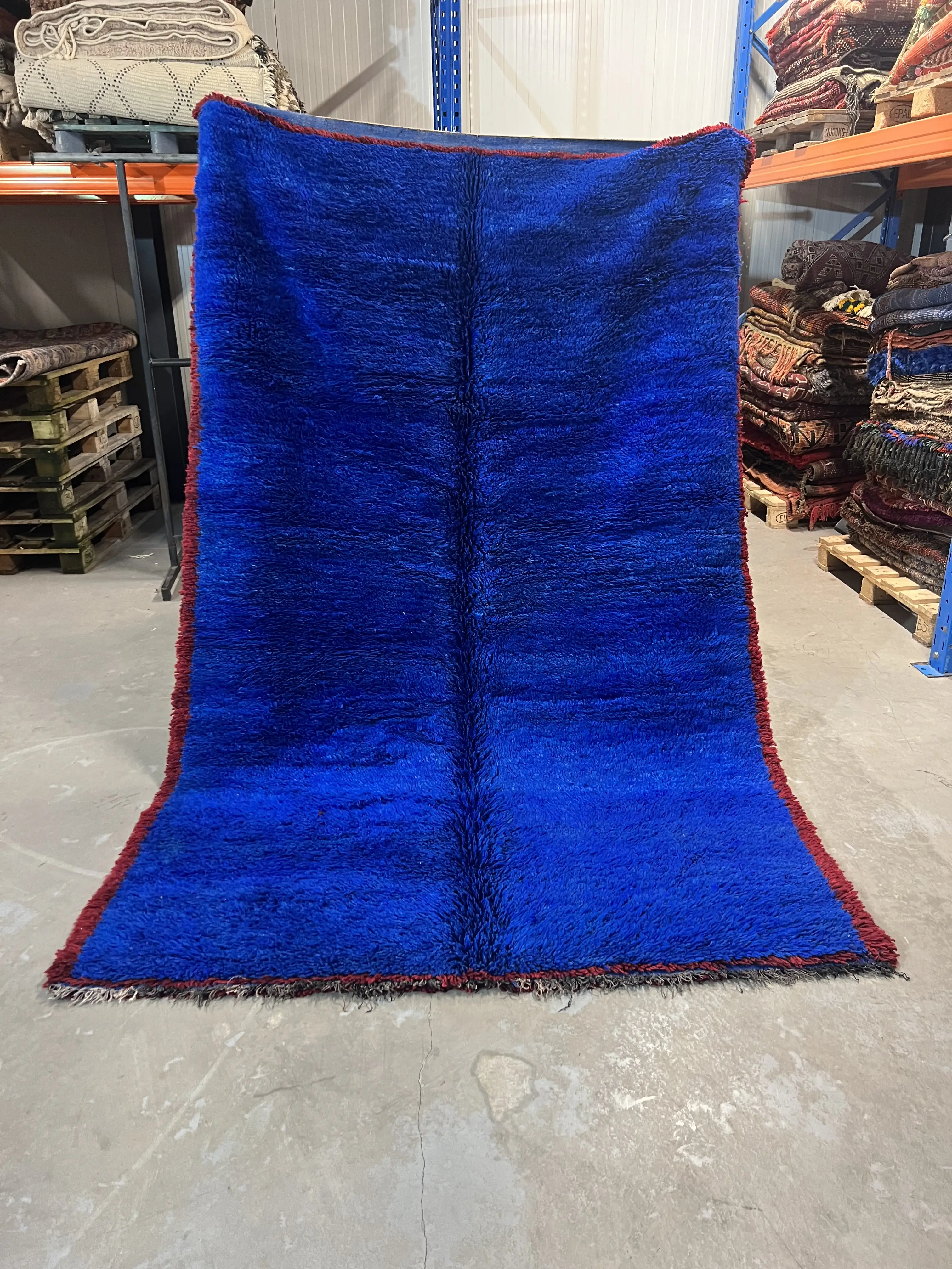Beni Mguild rug 262 x 170 Indigo - Moroccan Beni Ouarain rug