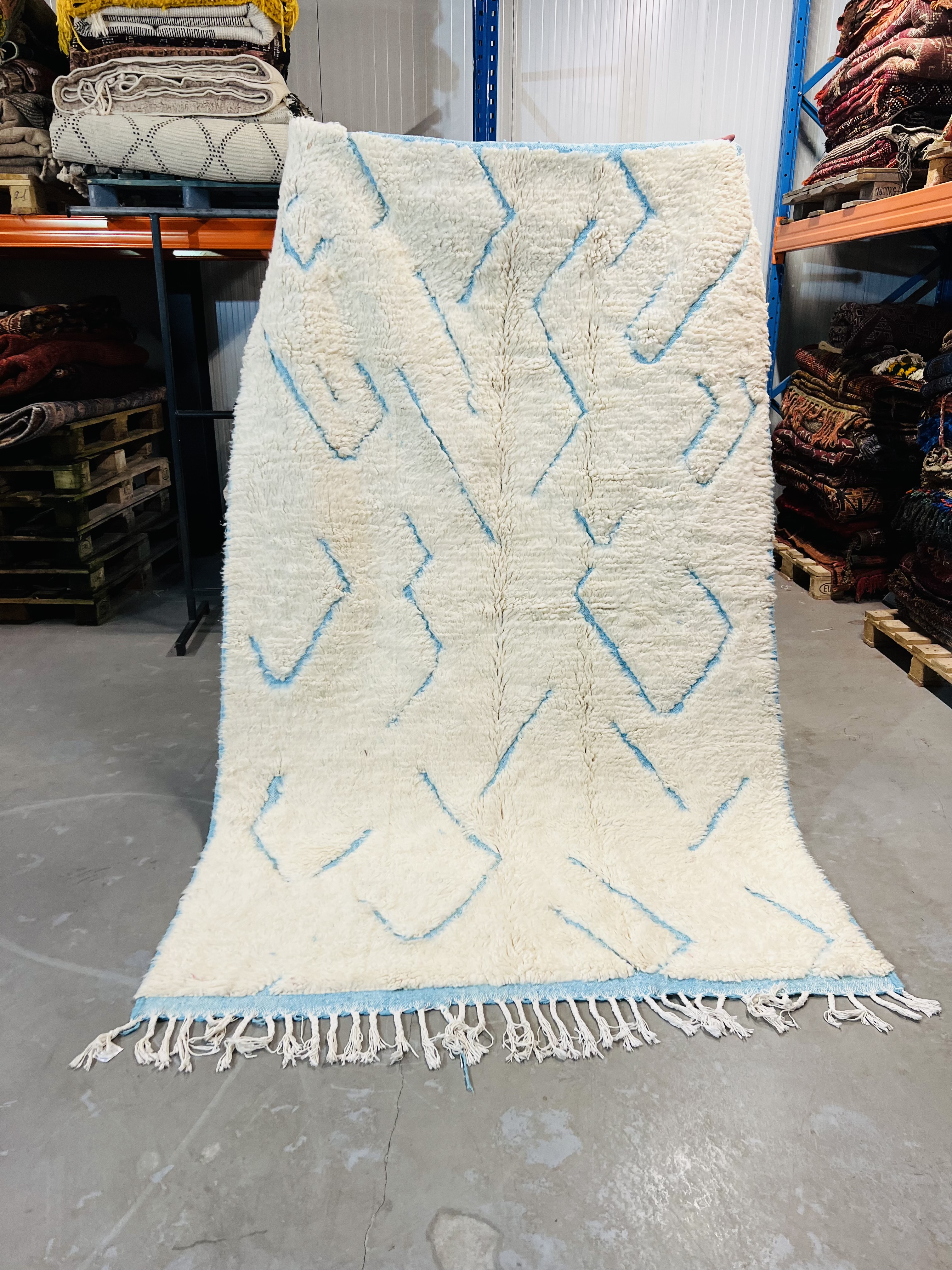 Modern Beni Ouarain Rug 265 x 160 - Moroccan Beni Ouarain rug