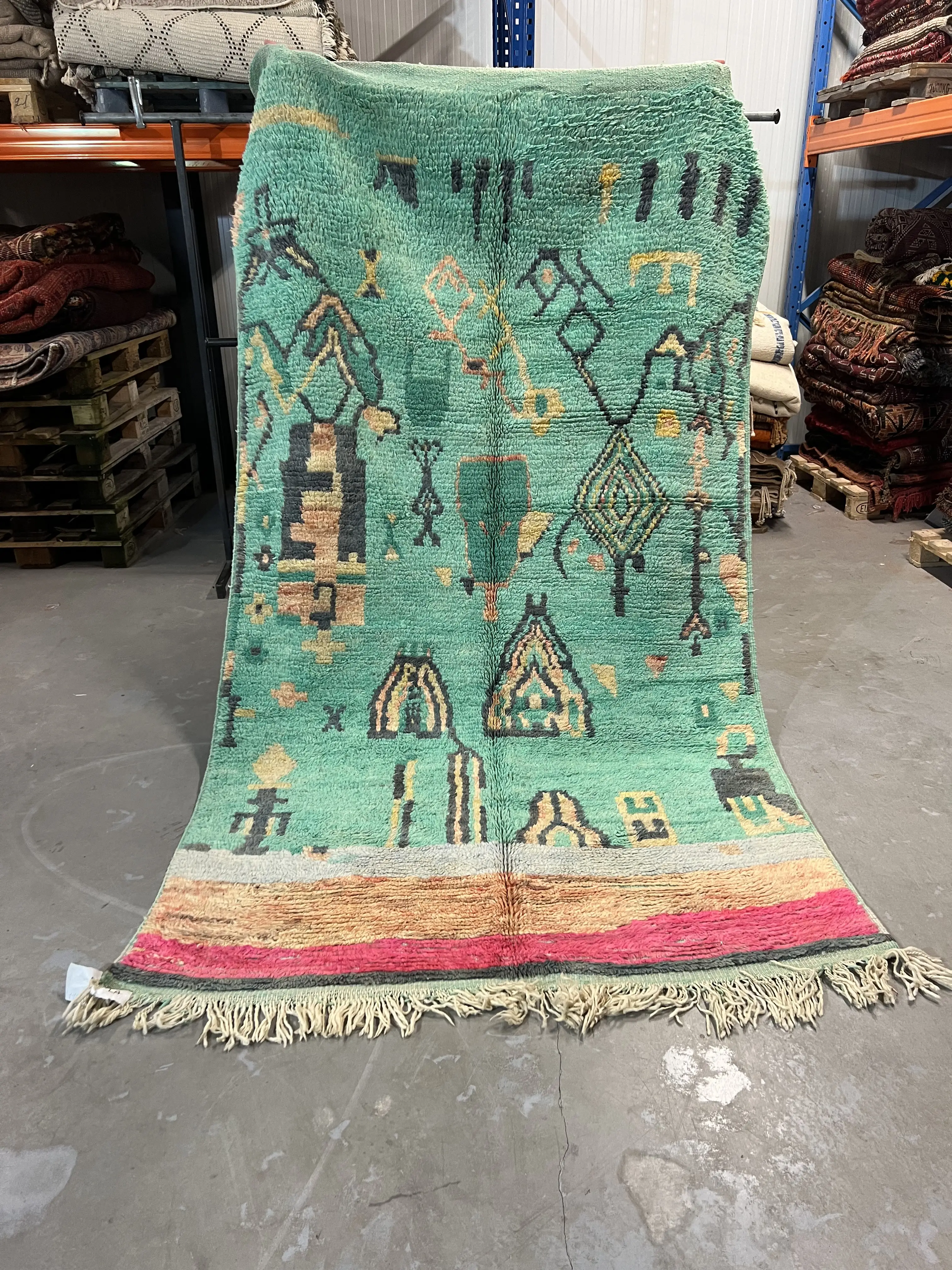 Boujaad Rug 282 x 166 - Moroccan Beni Ouarain rug