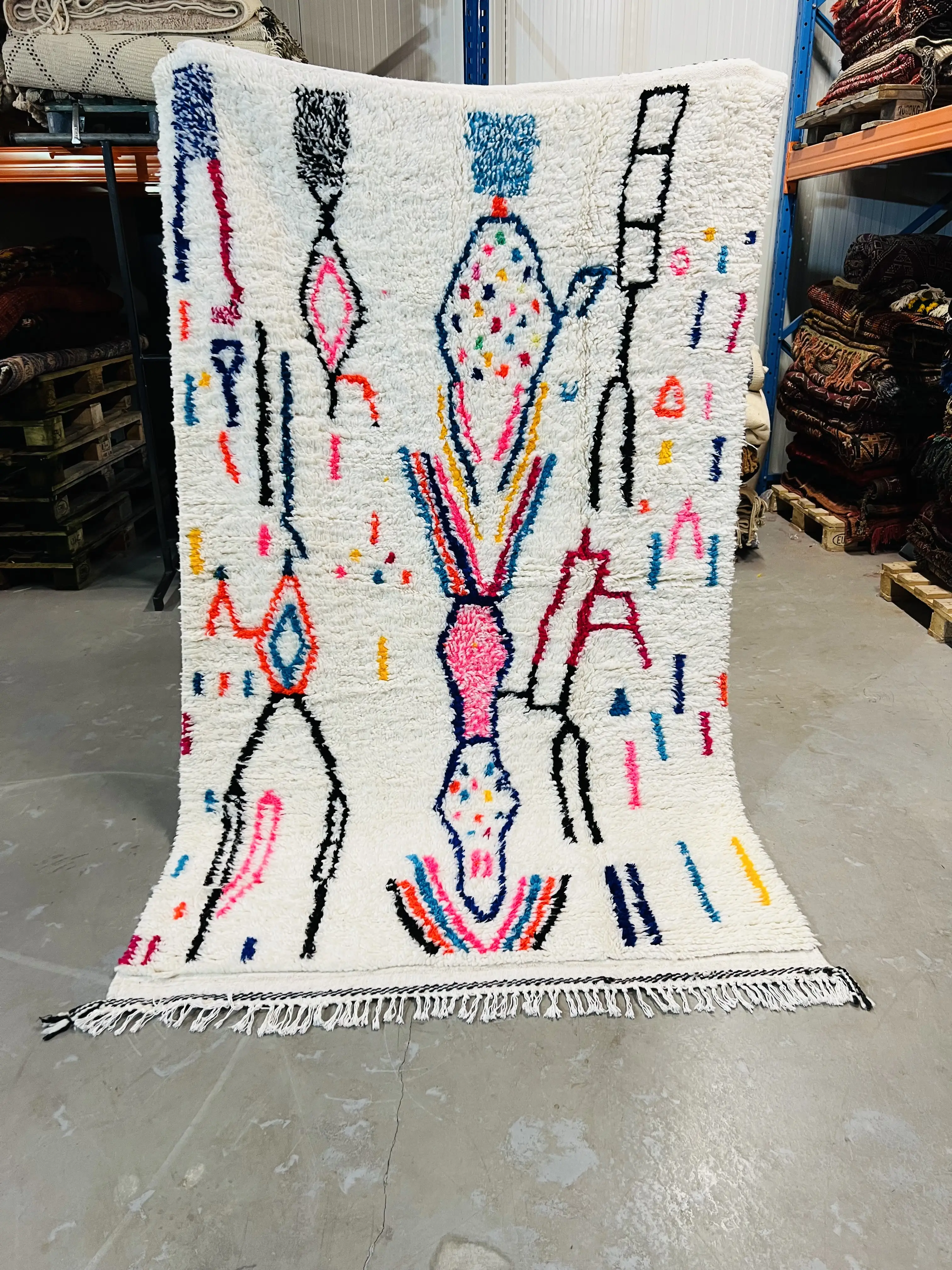 Azilal Rug 238 x 140 - Moroccan Beni Ouarain rug
