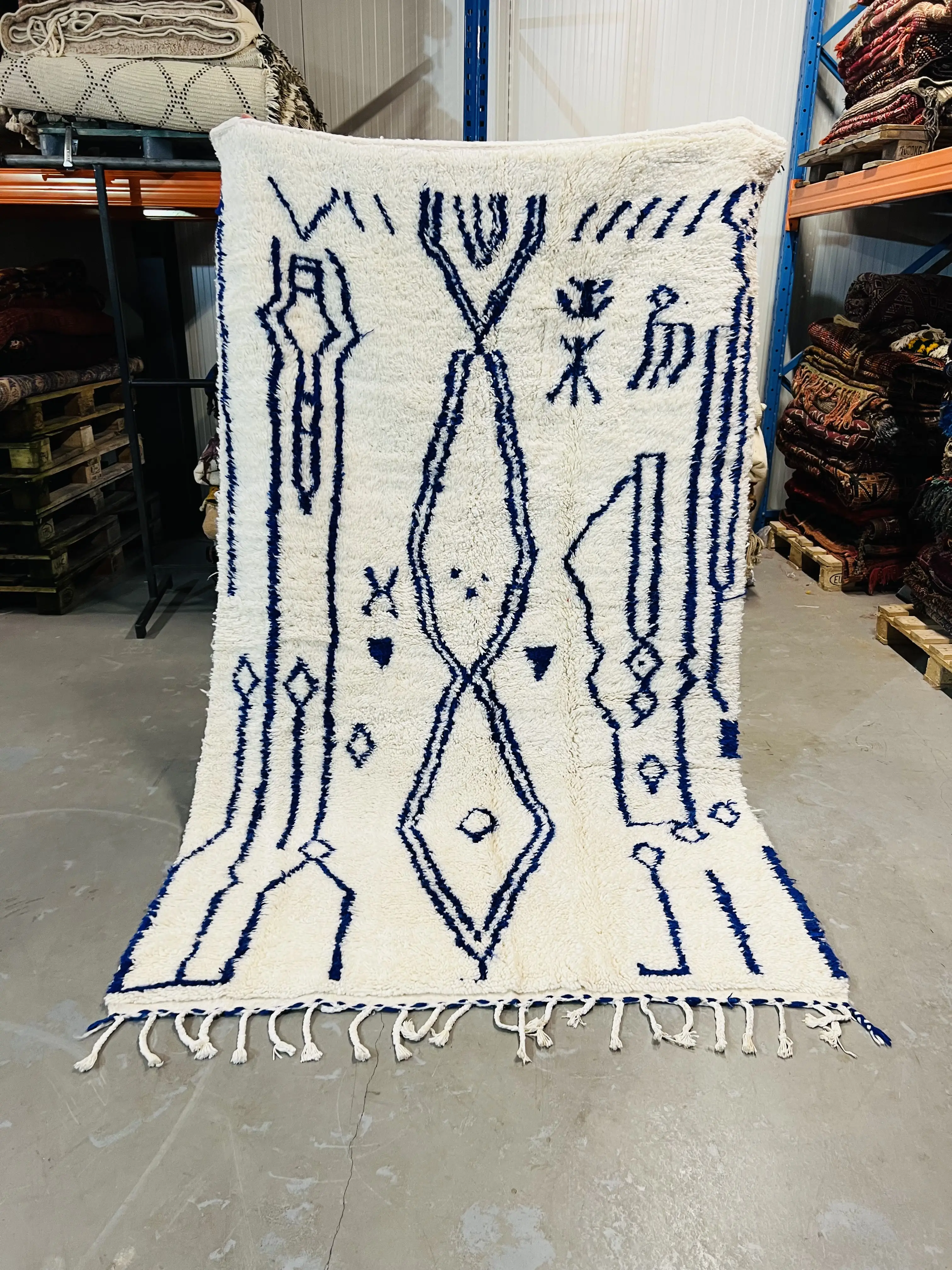 Azilal Rug 252 x 146 - Moroccan Beni Ouarain rug