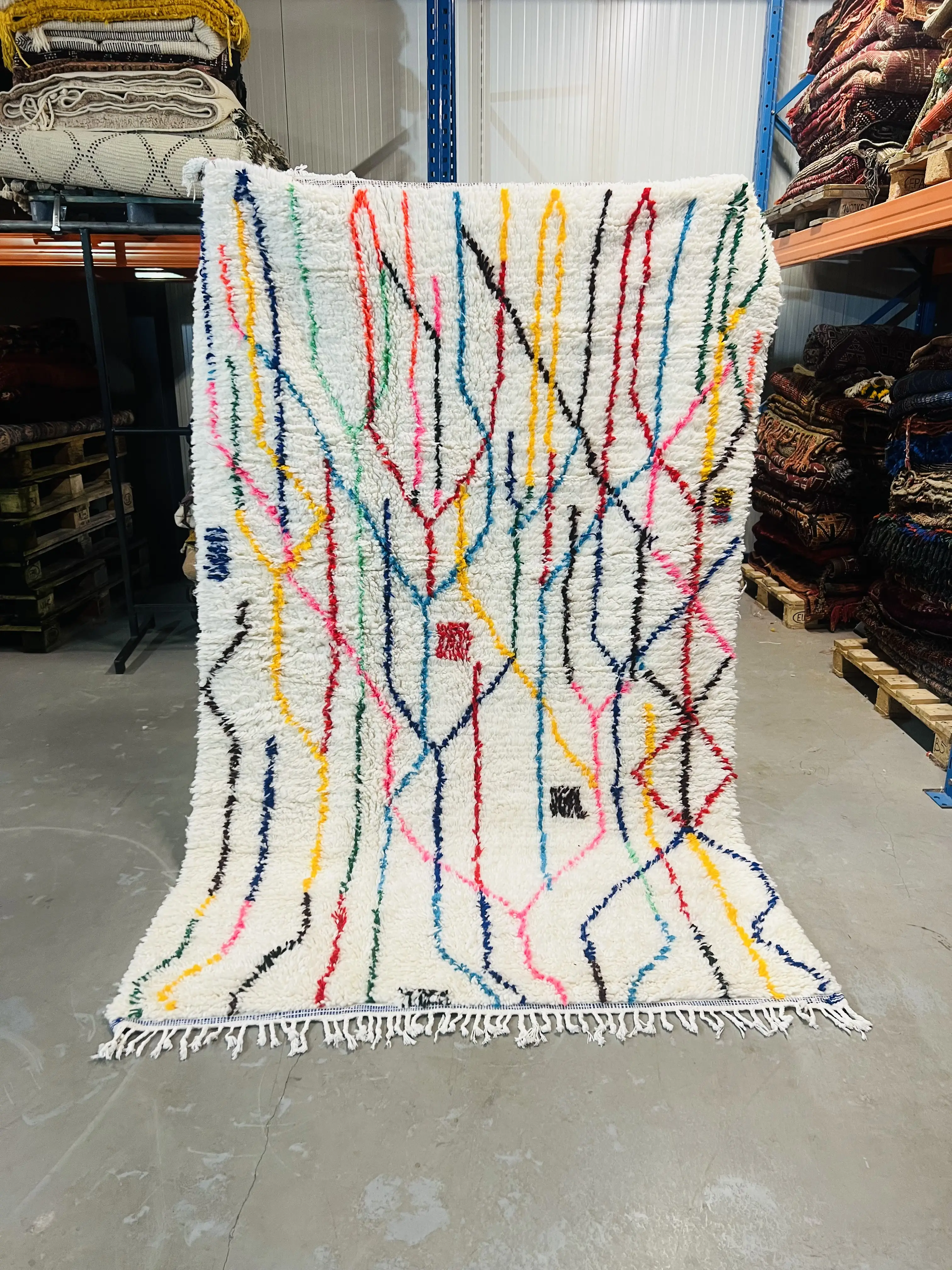 Azilal Rug 240 x 148 - Moroccan Beni Ouarain rug
