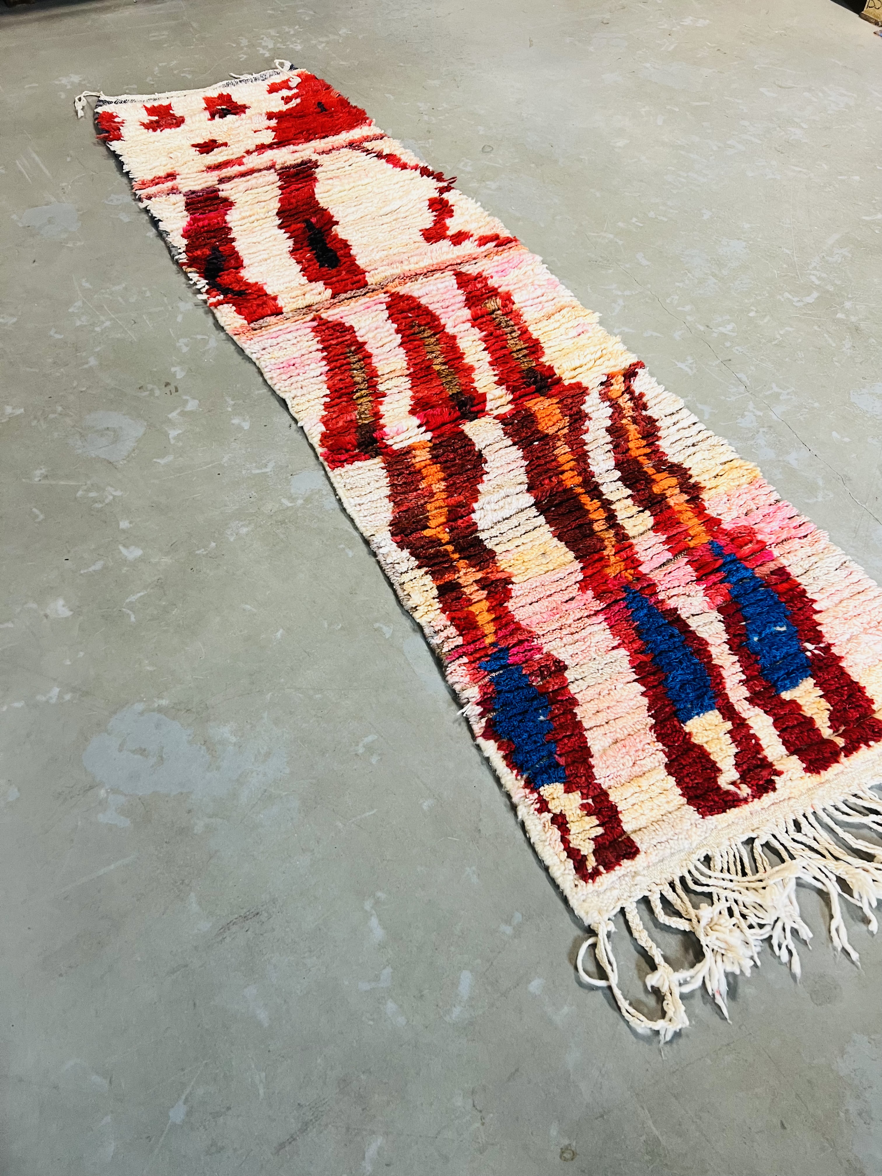 Boujaad Runner 270 x 77 - Moroccan Beni Ouarain rug