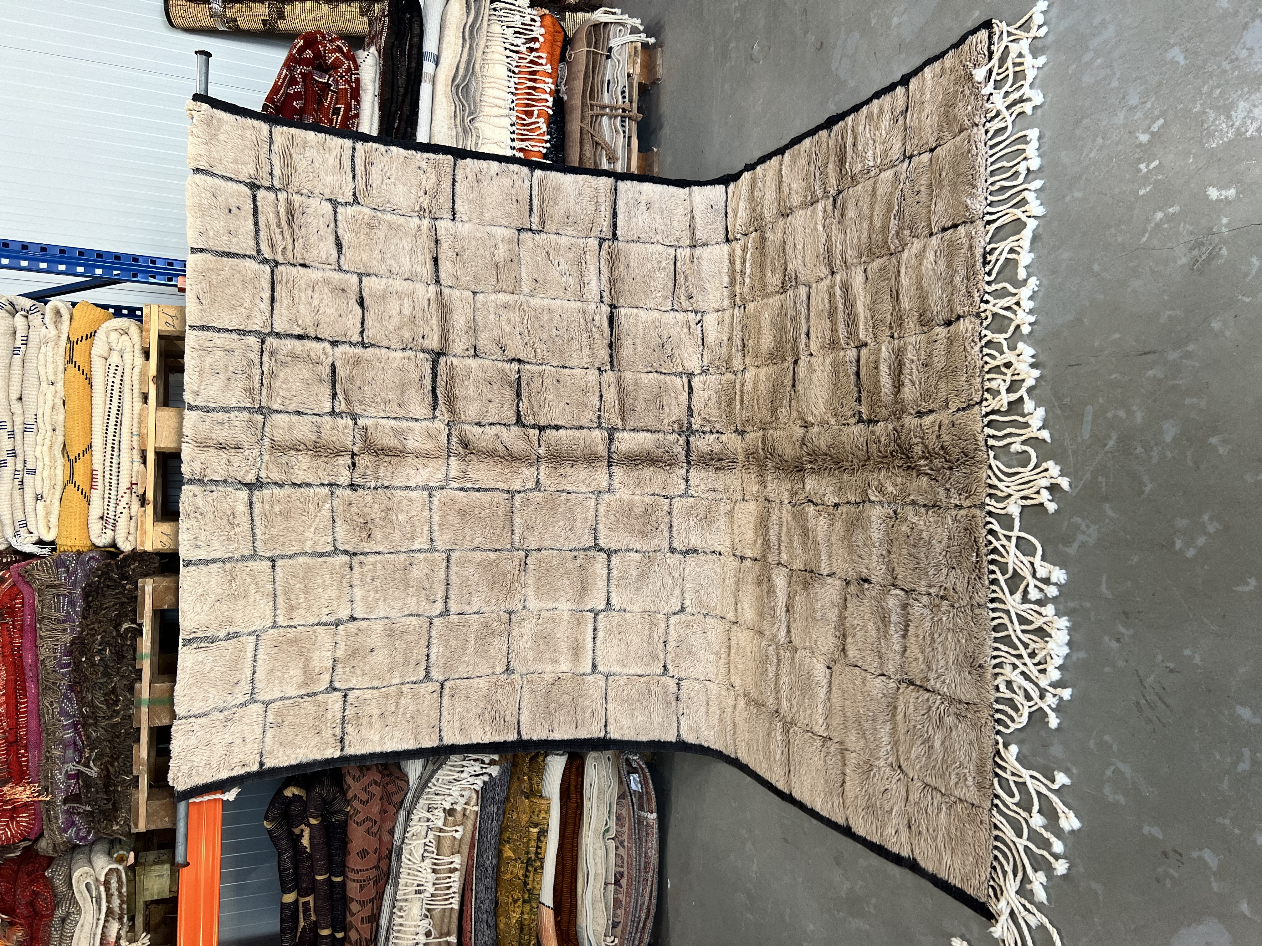 Beni Mrirt Rug Rug 300 x 206 - Moroccan Beni Ouarain rug