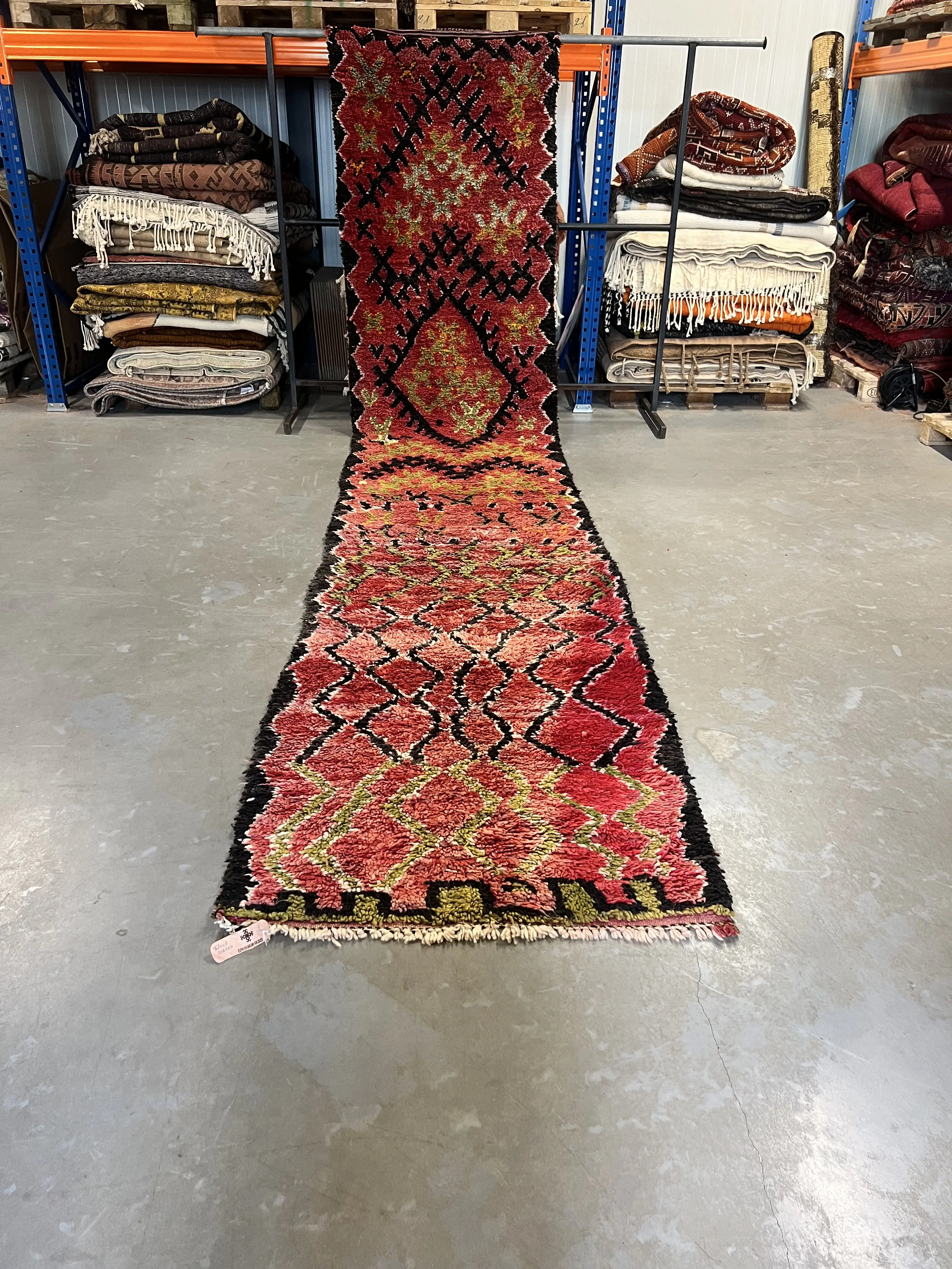 Vintage Talsint Runner 508 x 100 - Moroccan Beni Ouarain rug