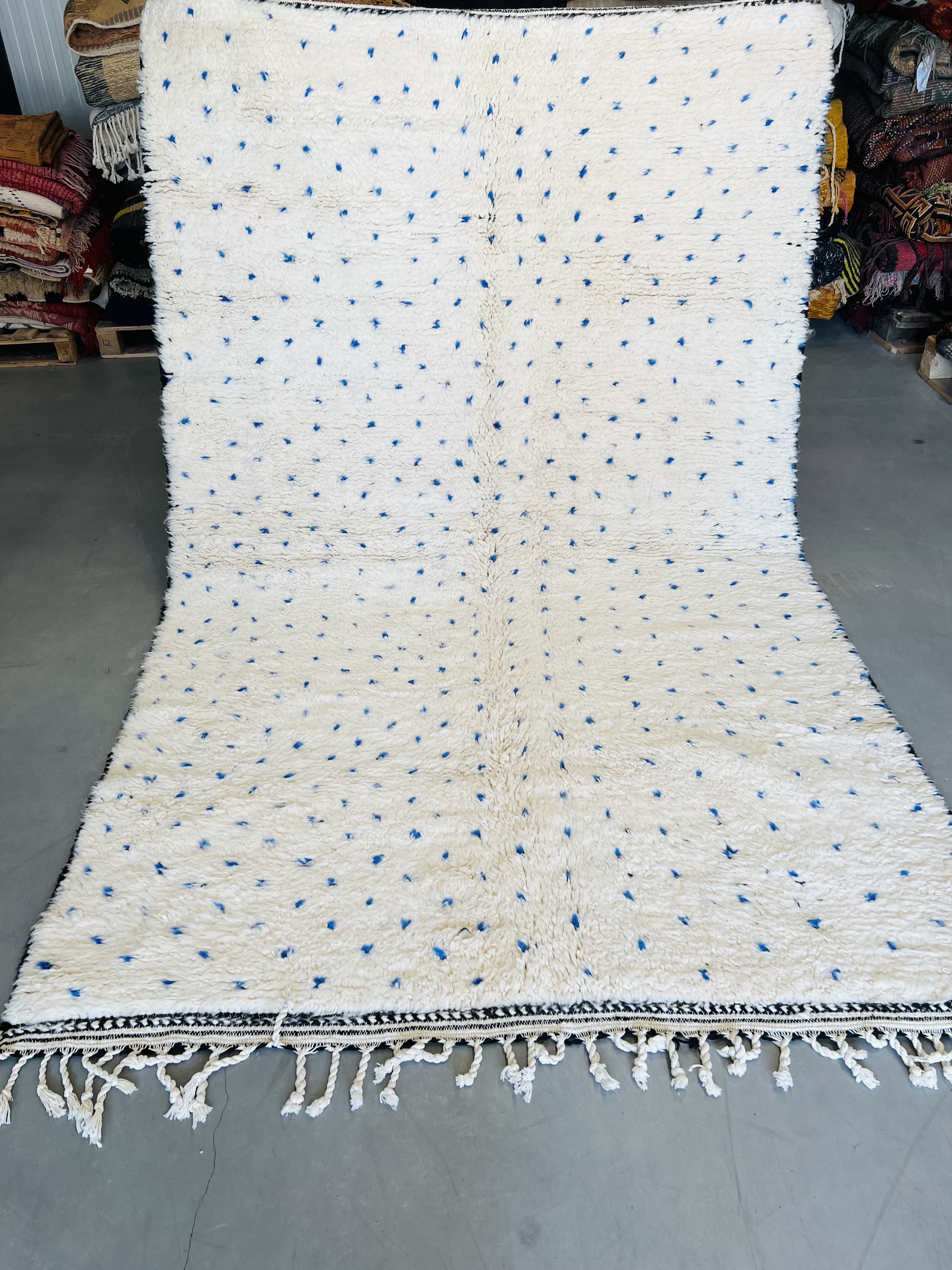 Modern Beni Ouarain 250 x 156 - Moroccan Beni Ouarain rug