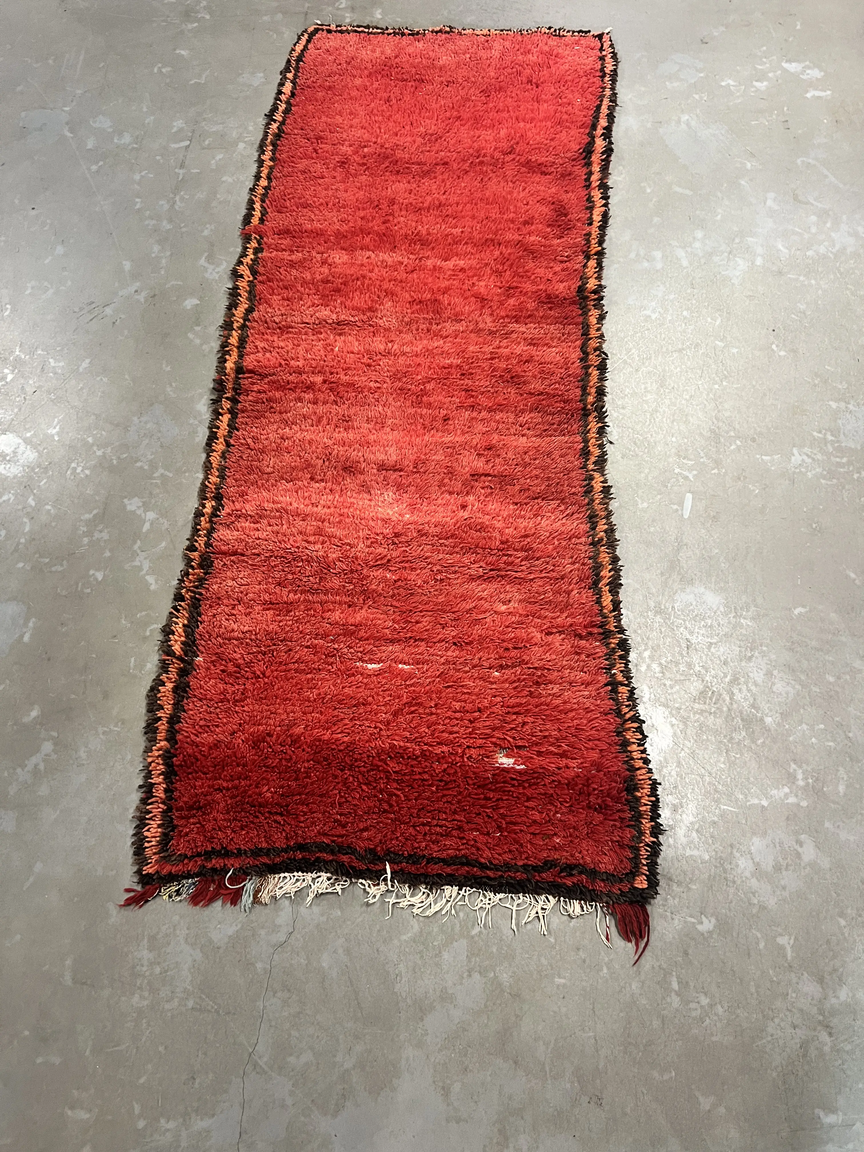 Boujaad Runner 263 x 102 - Moroccan Beni Ouarain rug