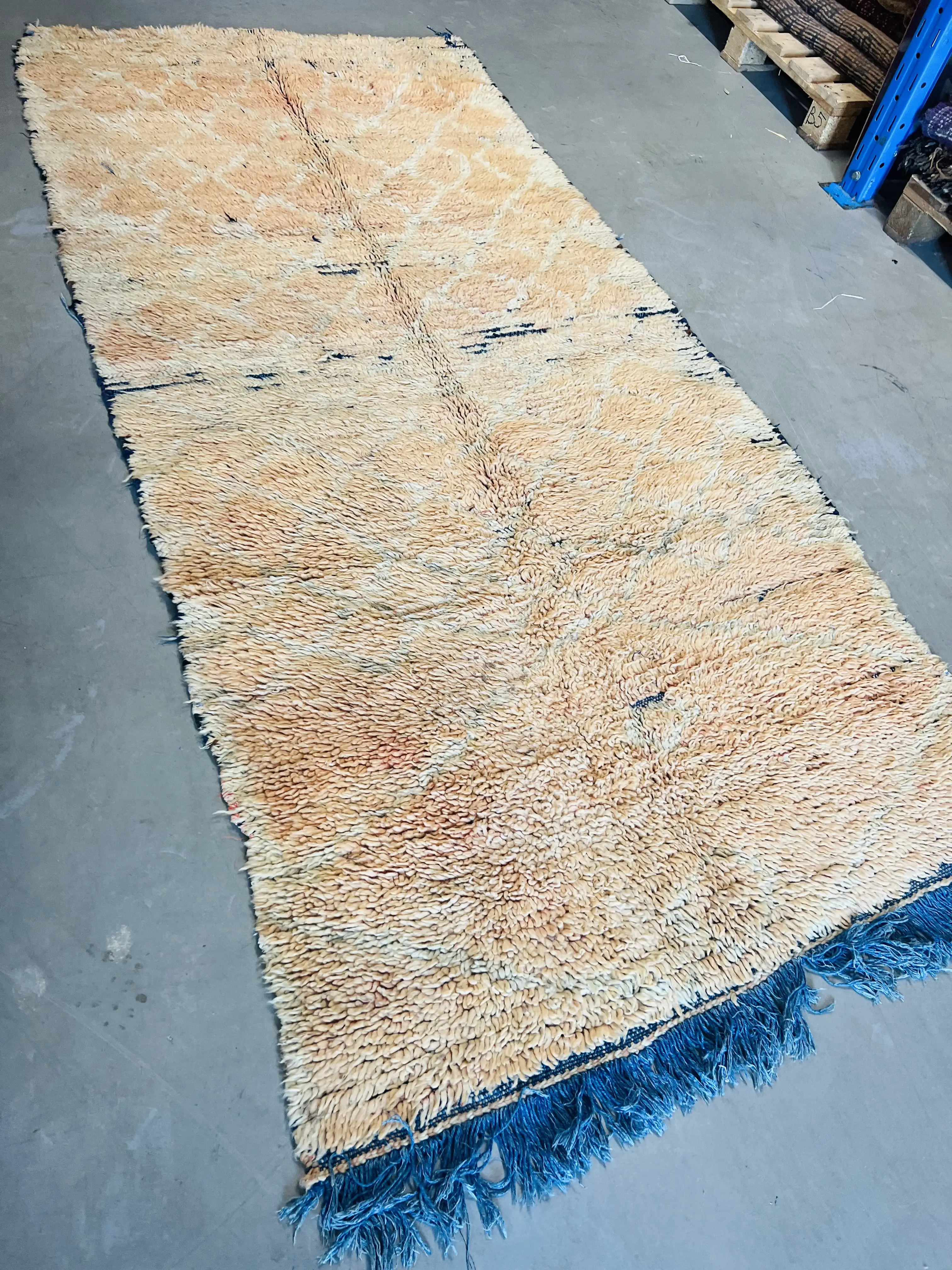 Modern Beni Ouarain Rug 255 x153 - Moroccan Beni Ouarain rug