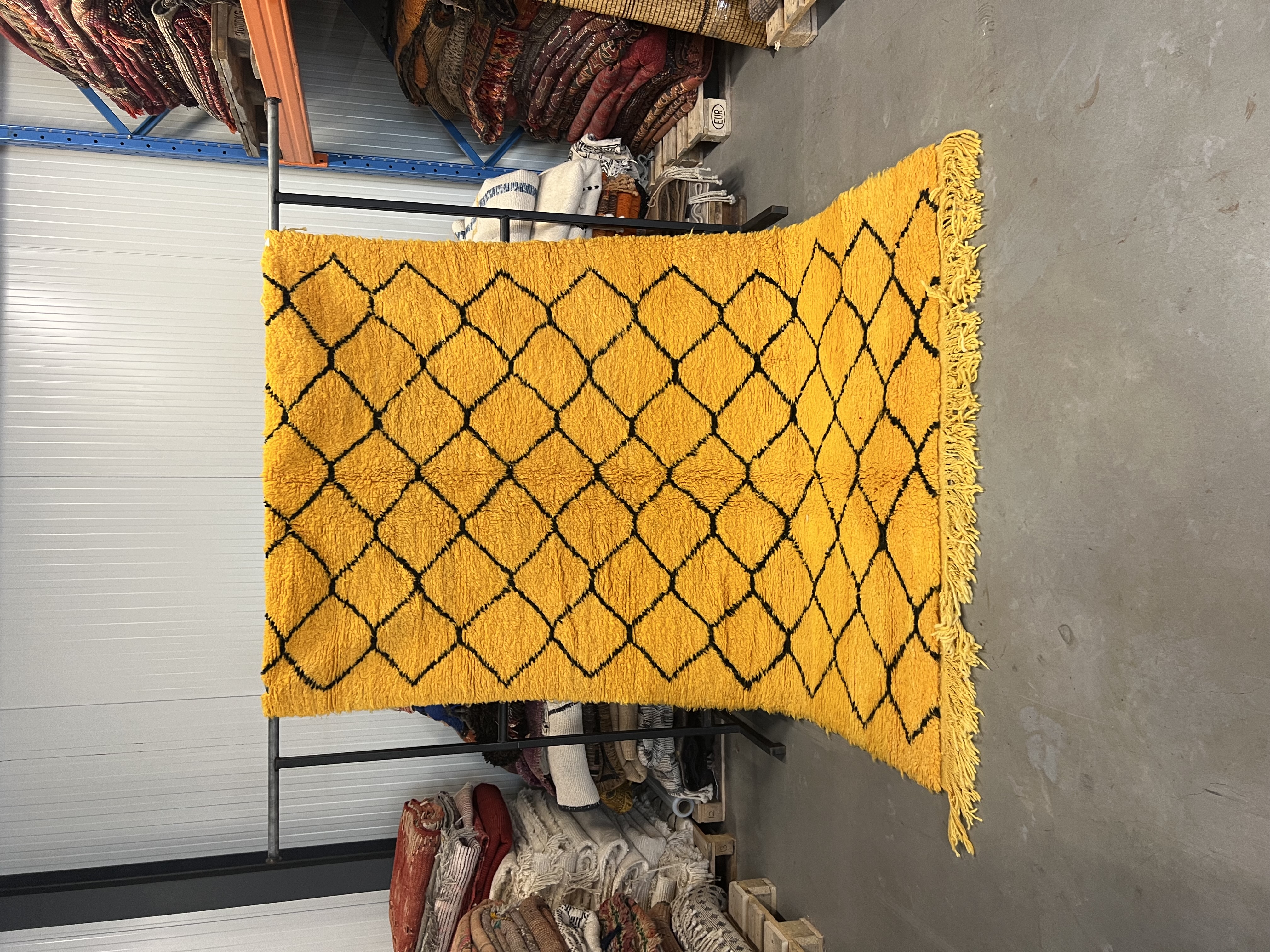 Modern Beni Ouarain Rug 270 x 162 - Moroccan Beni Ouarain rug