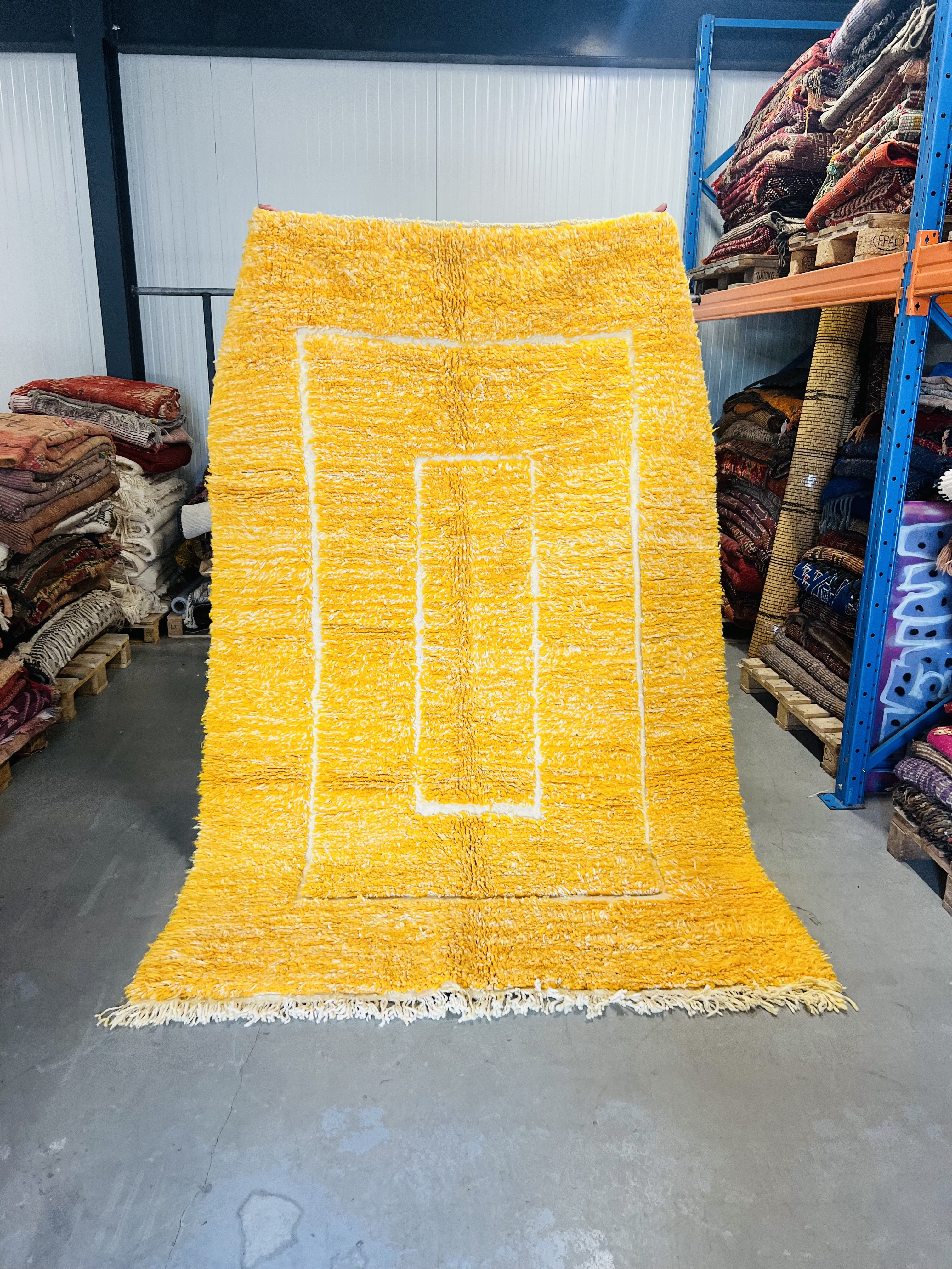 Modern Beni Ouarain 255 x 166 - Moroccan Beni Ouarain rug