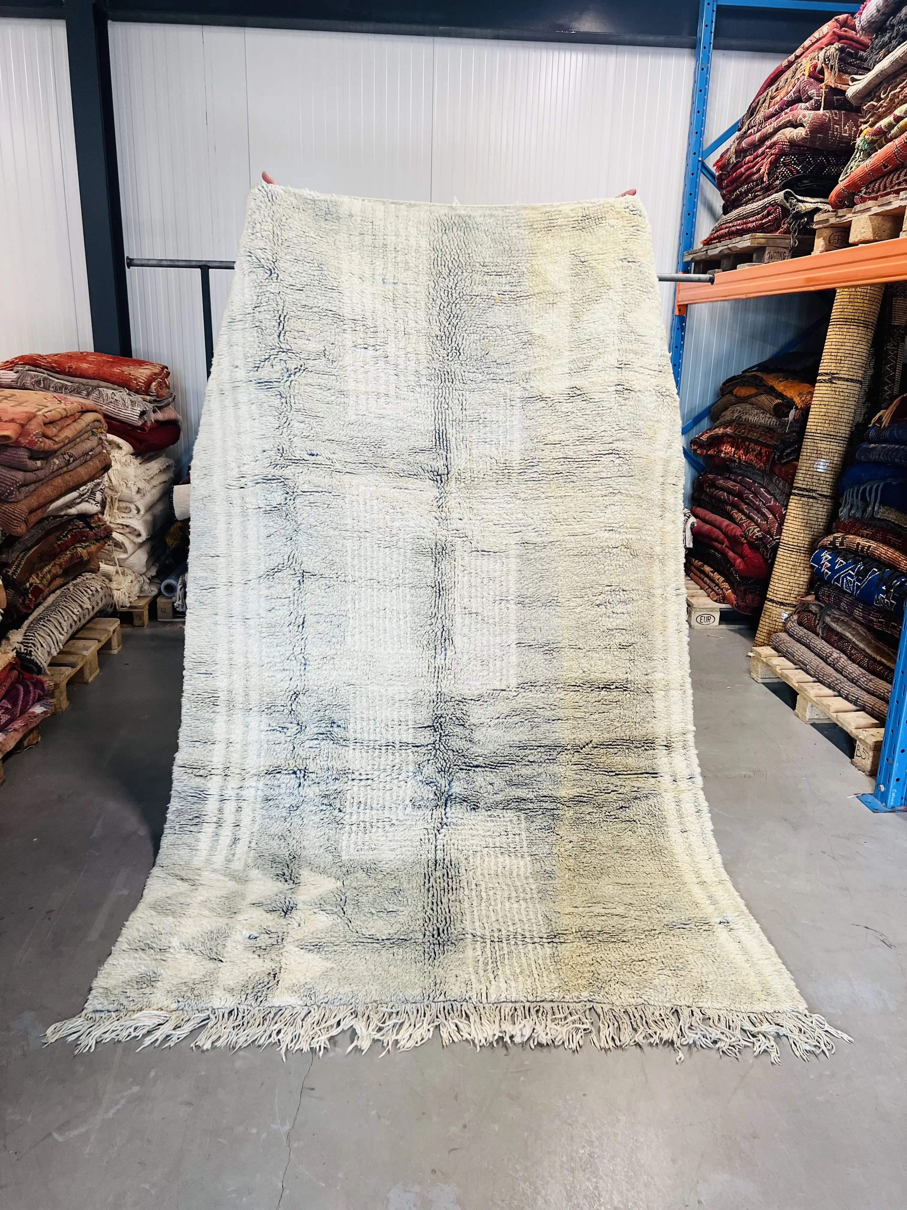 Modern Beni Ouarain 261 x 151 - Moroccan Beni Ouarain rug