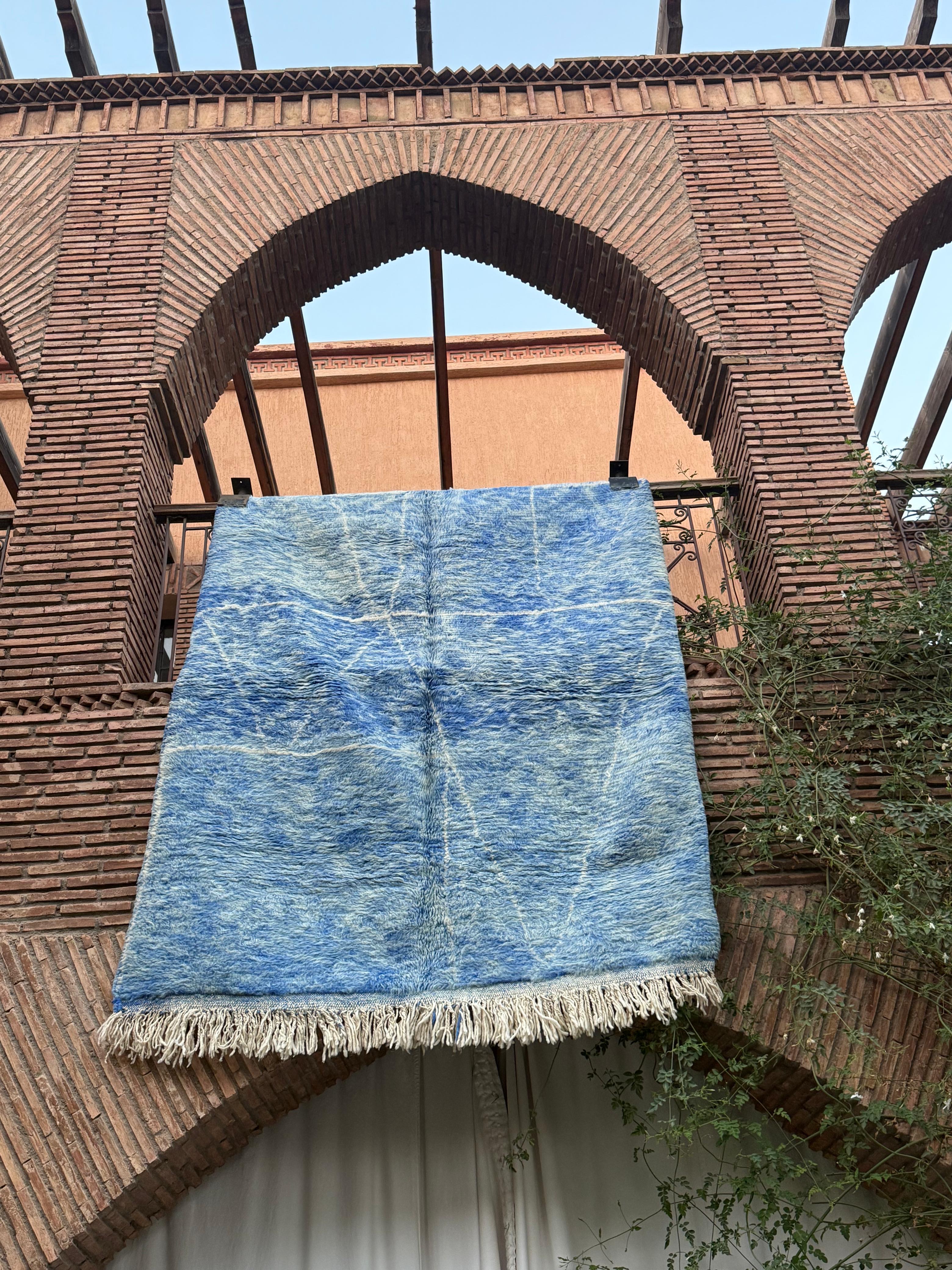 Modern Beni Ouarain Rug 200 x 150 - Moroccan Beni Ouarain rug