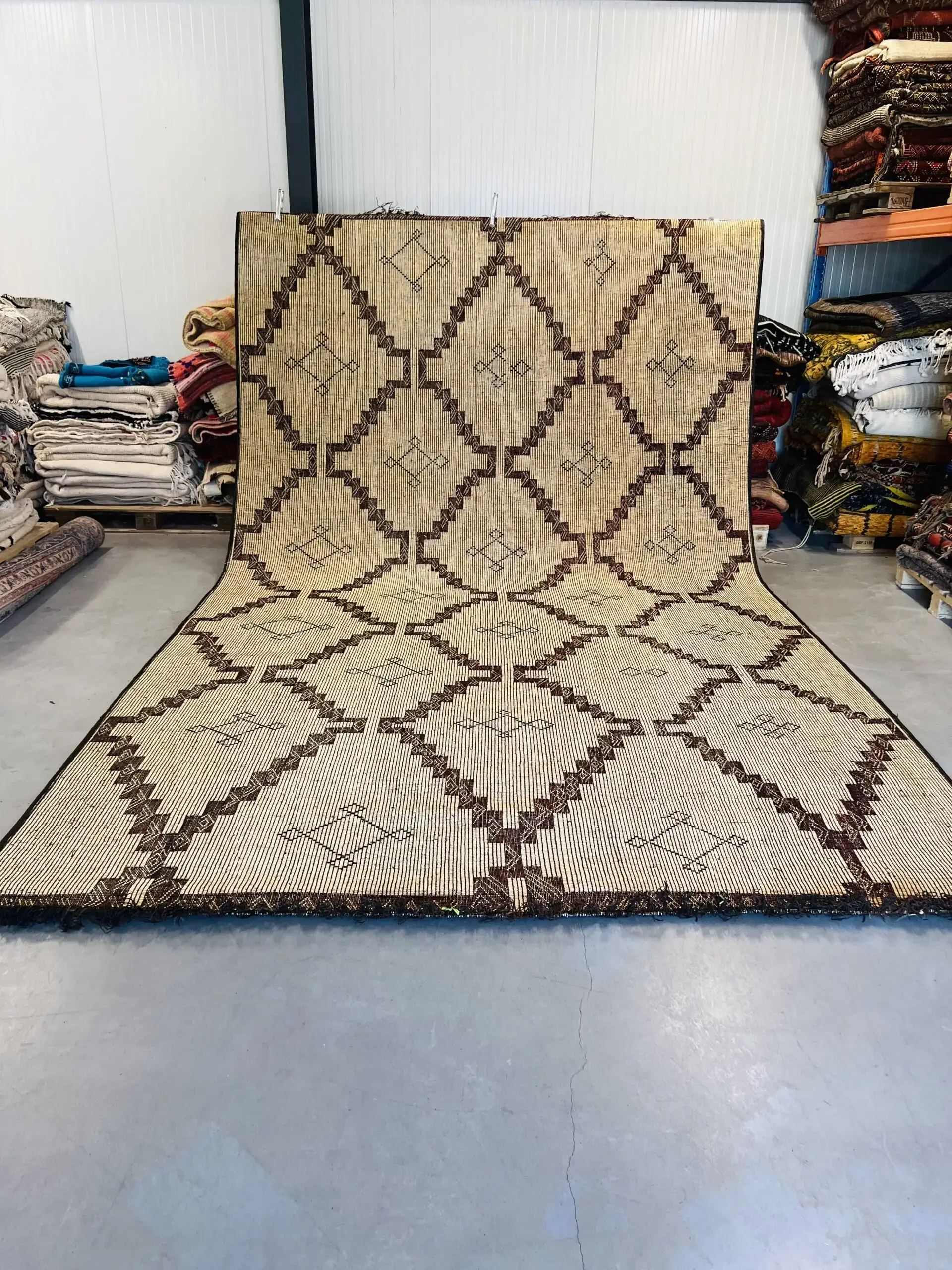 Tuareg Mat 465 x 276 - Handmade Moroccan Beni Ouarain rug