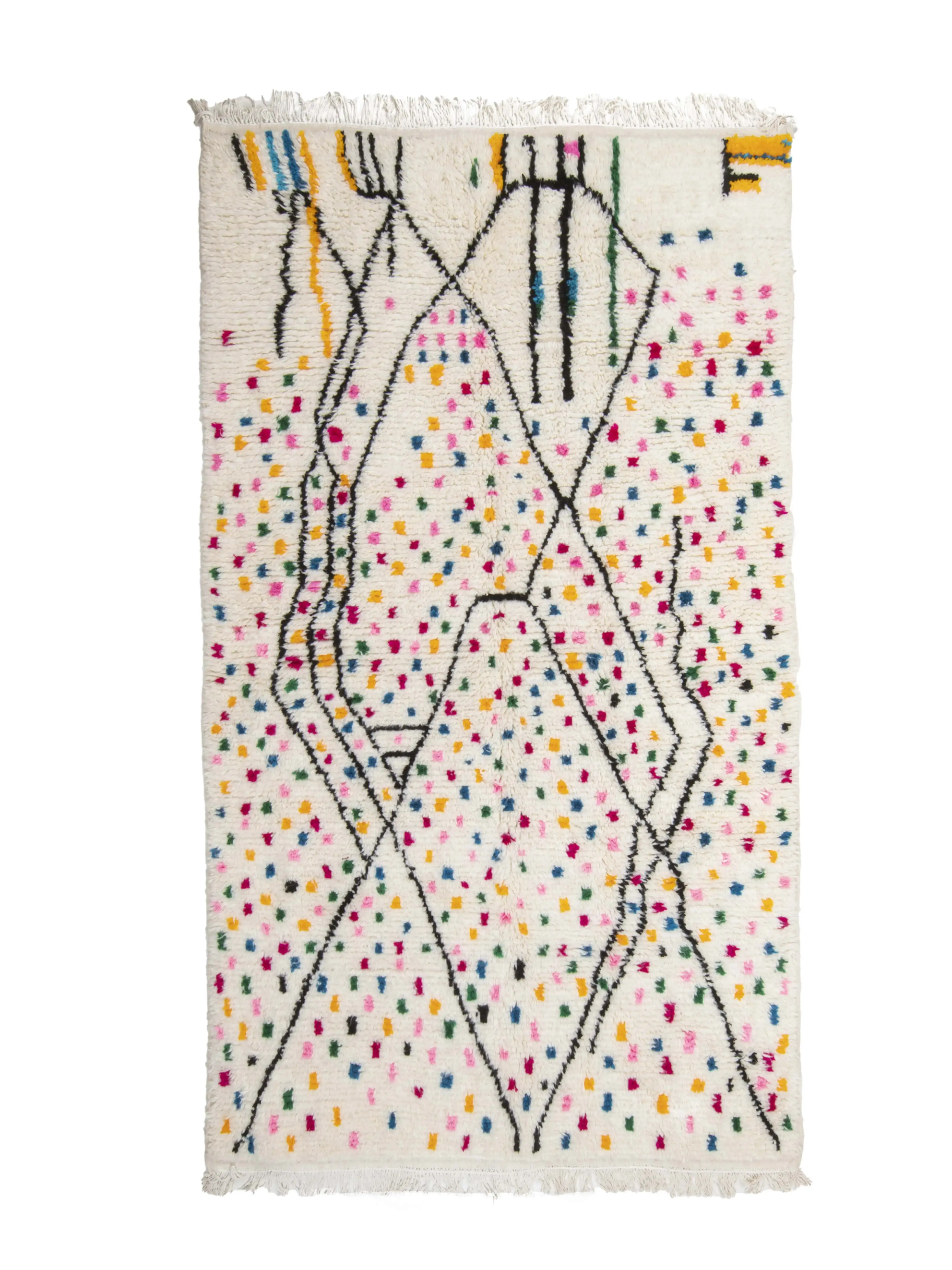 Infinitas – Azilal Rug 245 x 140 - Moroccan Beni Ouarain rug