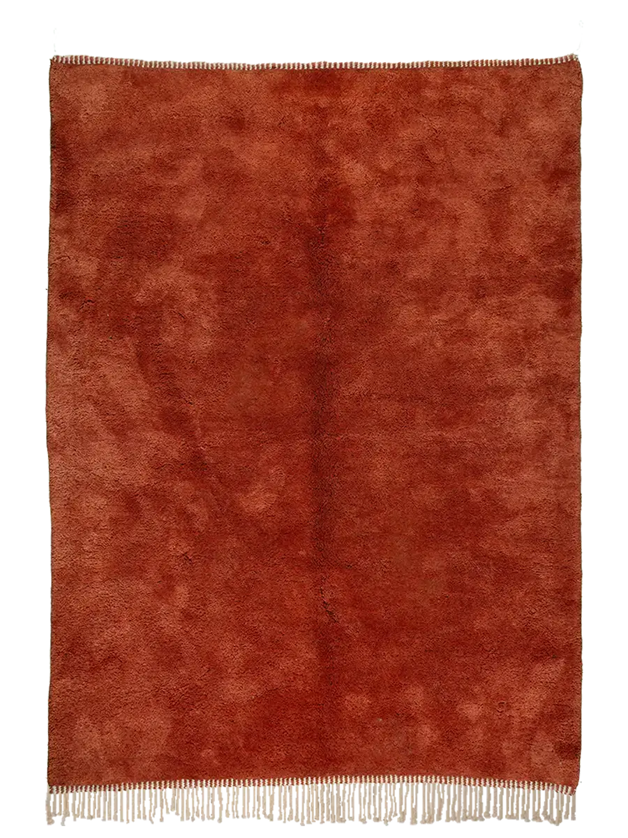 Nayla Natural Wool - Moroccan Beni Ouarain rug